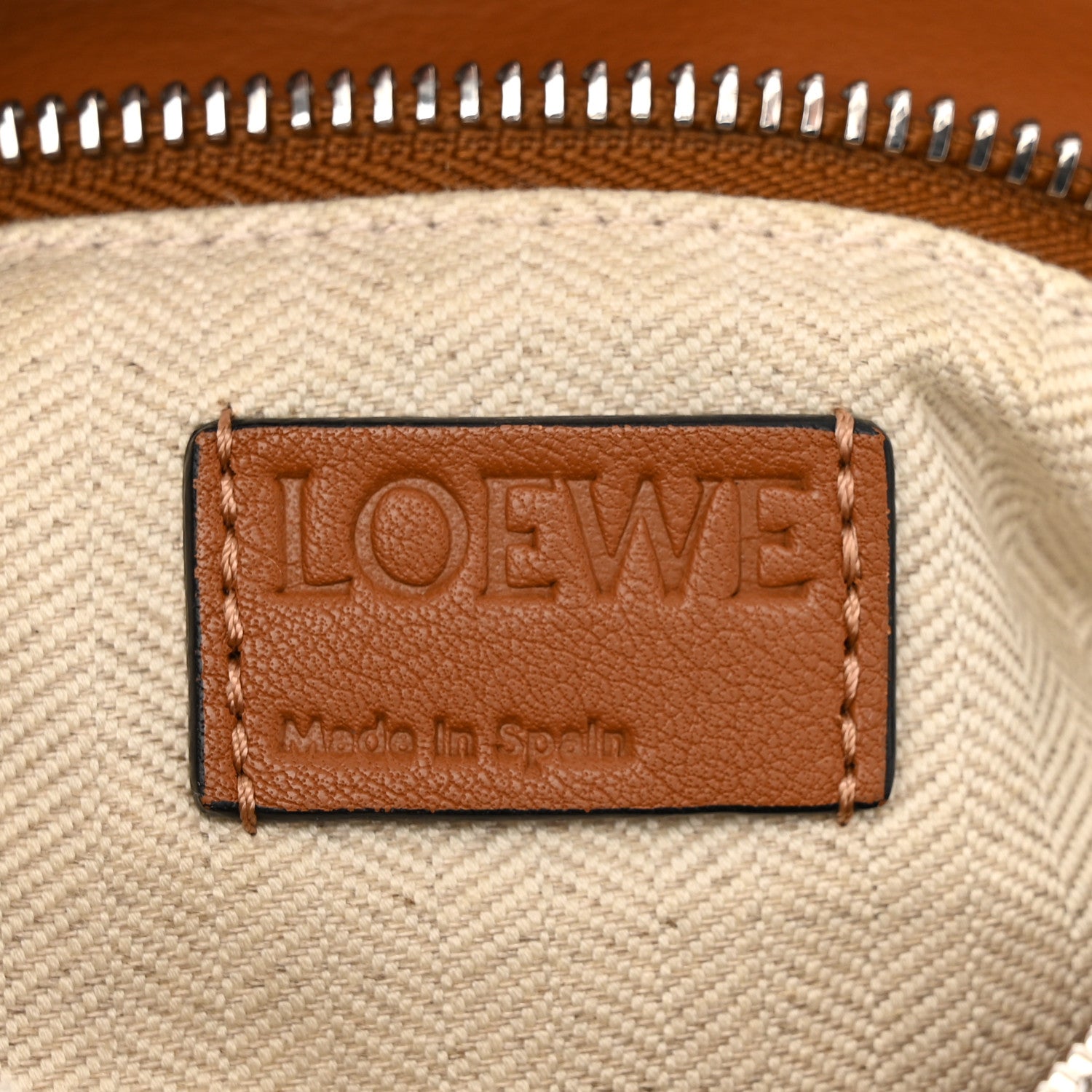 Loewe Calfskin Small Puzzle Bag Tan 6 of 17