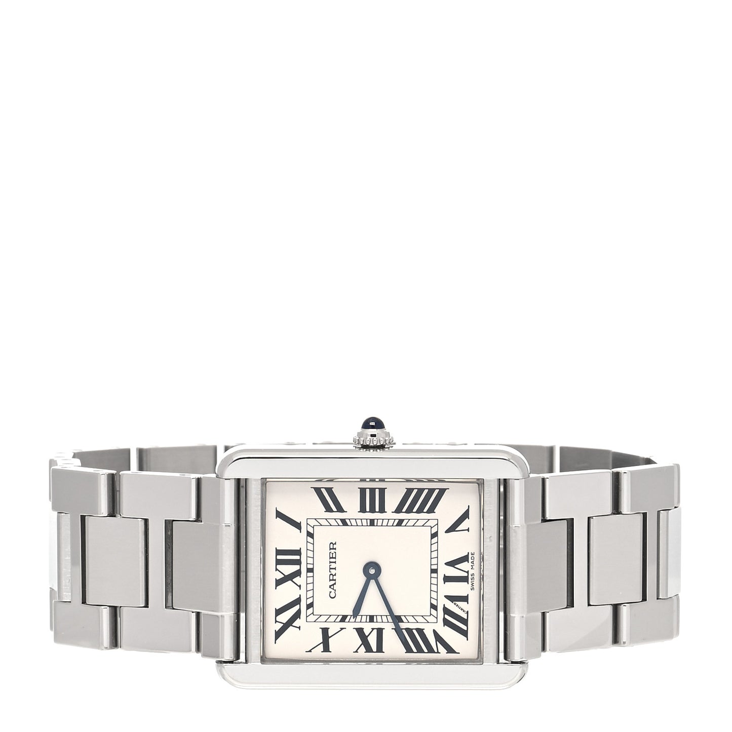 Stainless Steel 27mm Tank Solo Quartz Watch