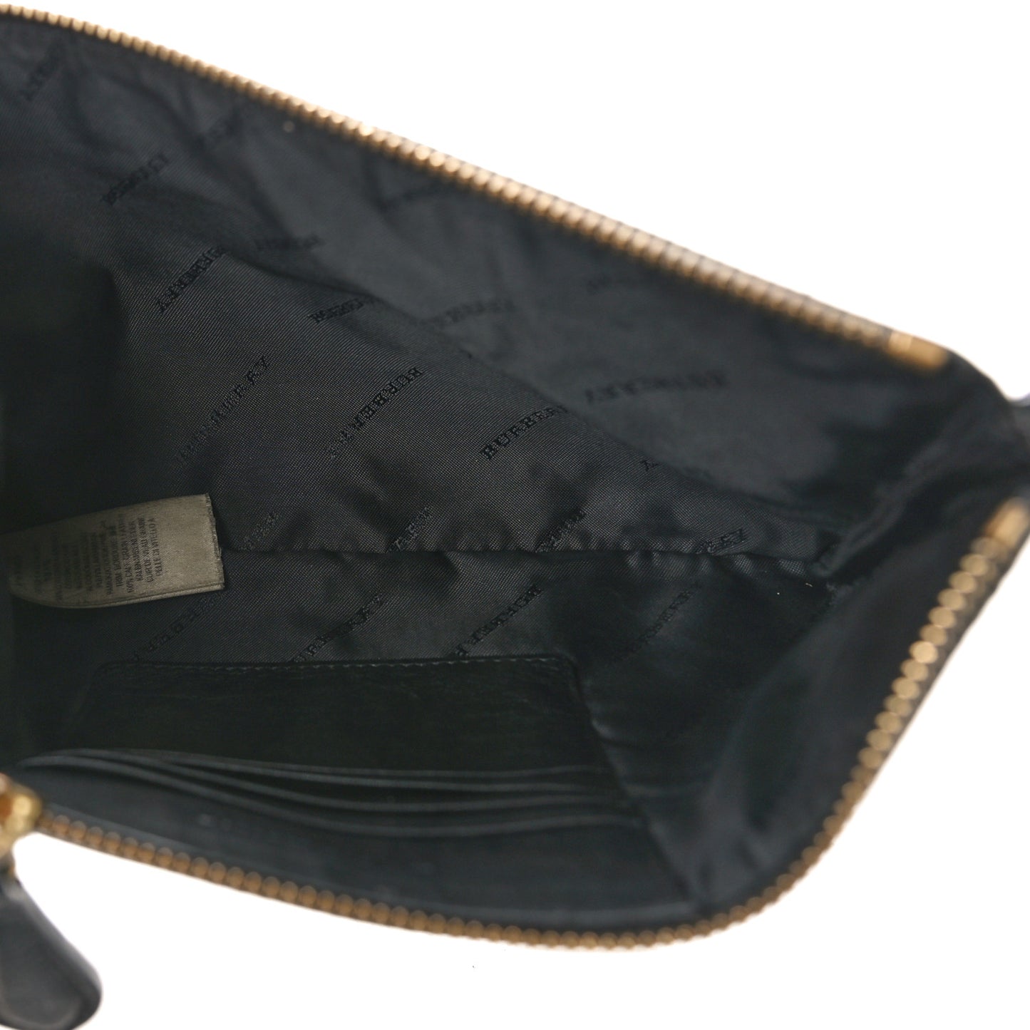 House Check Derby Peyton Crossbody Clutch Bag Black