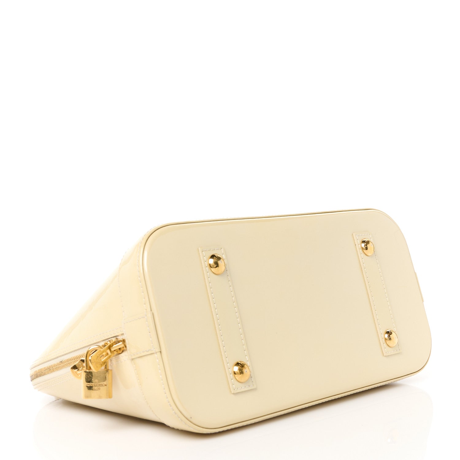 Louis Vuitton Vernis Alma PM Blanc Corail 4 of 13