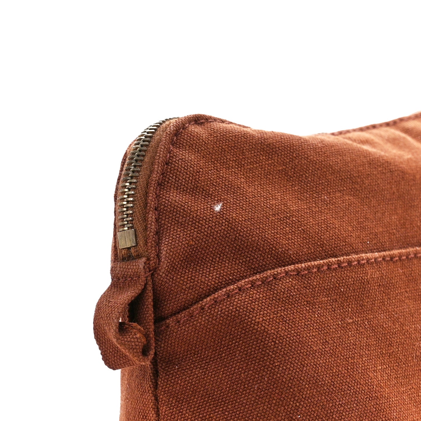 Cotton Canvas Mini Bolide Travel Cosmetic Pouch