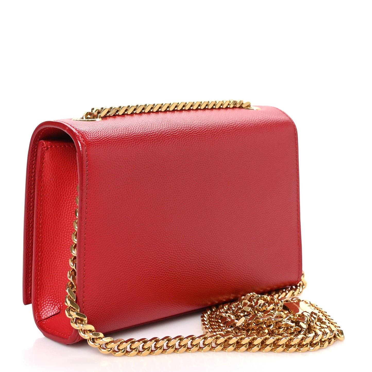 Grain De Poudre Small Monogram Kate Satchel Red