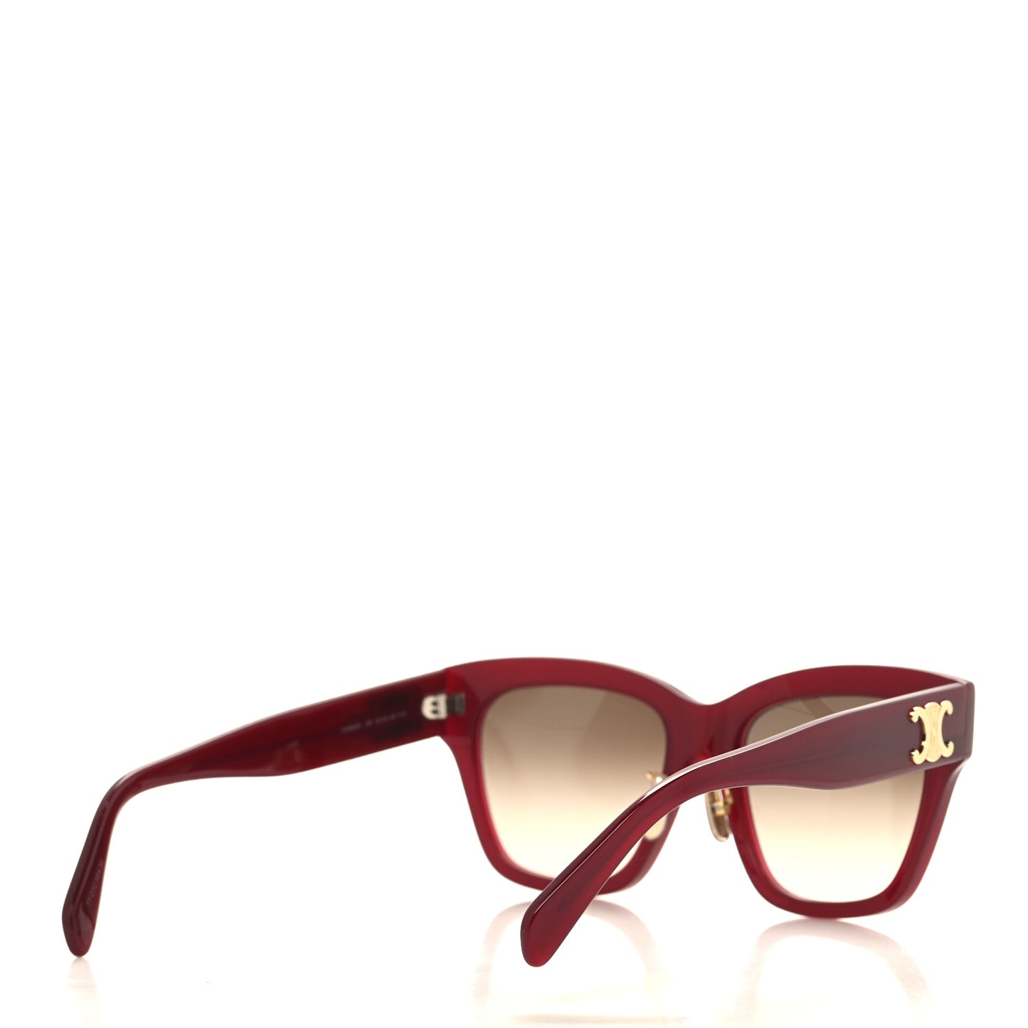 Acetate Triomphe Sunglasses CL 40253F Red