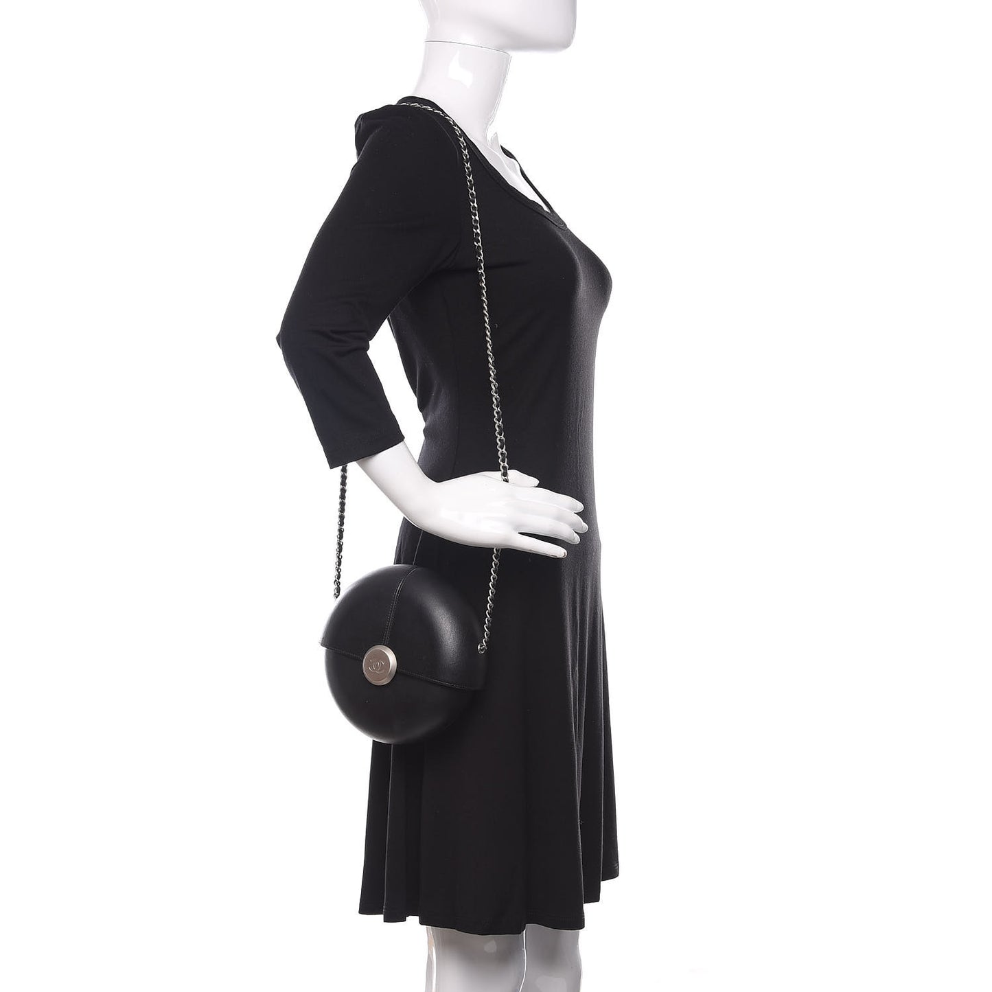 Lambskin Evening In the Air Bag Black