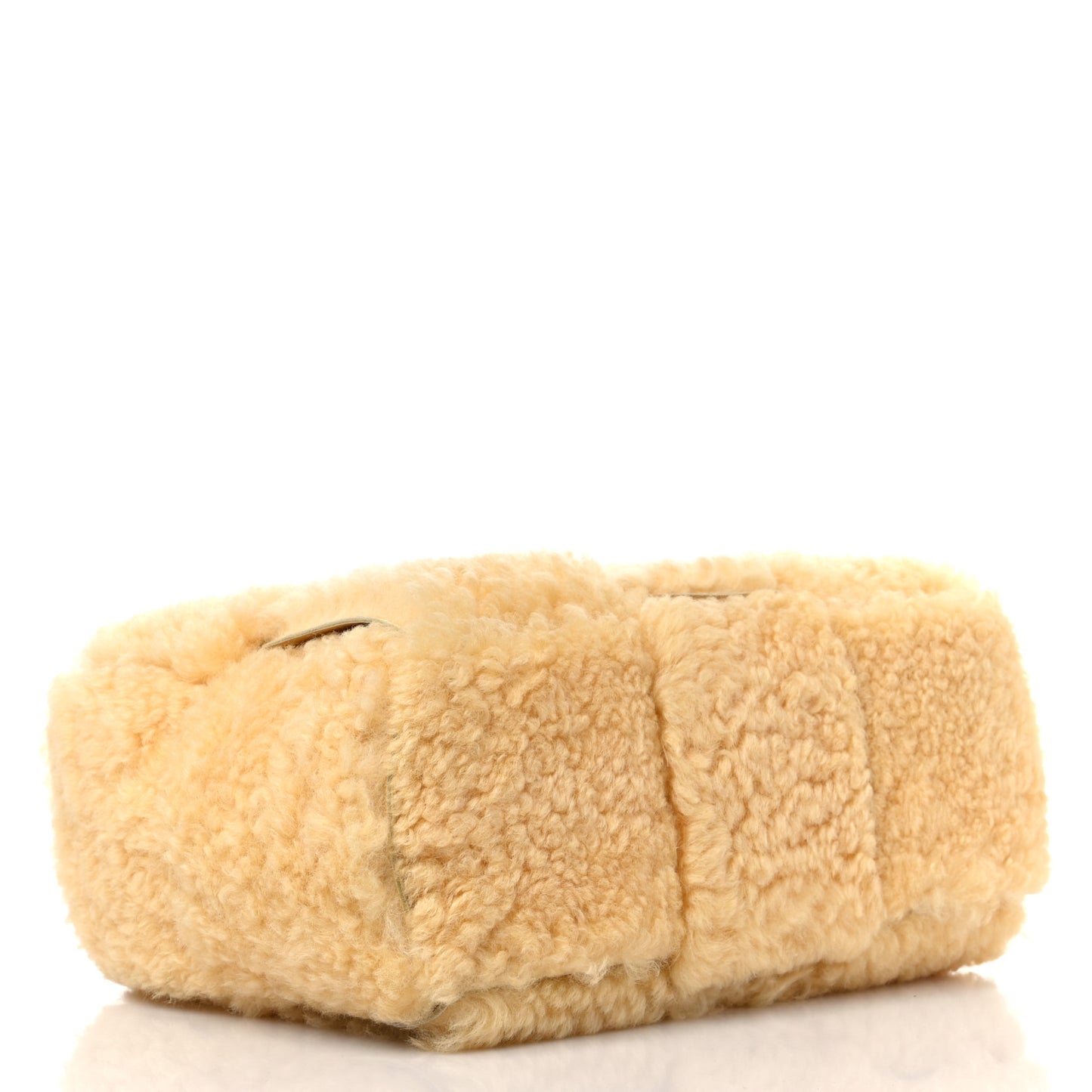 Shearling Small Intrecciato Arco Tote Teddy