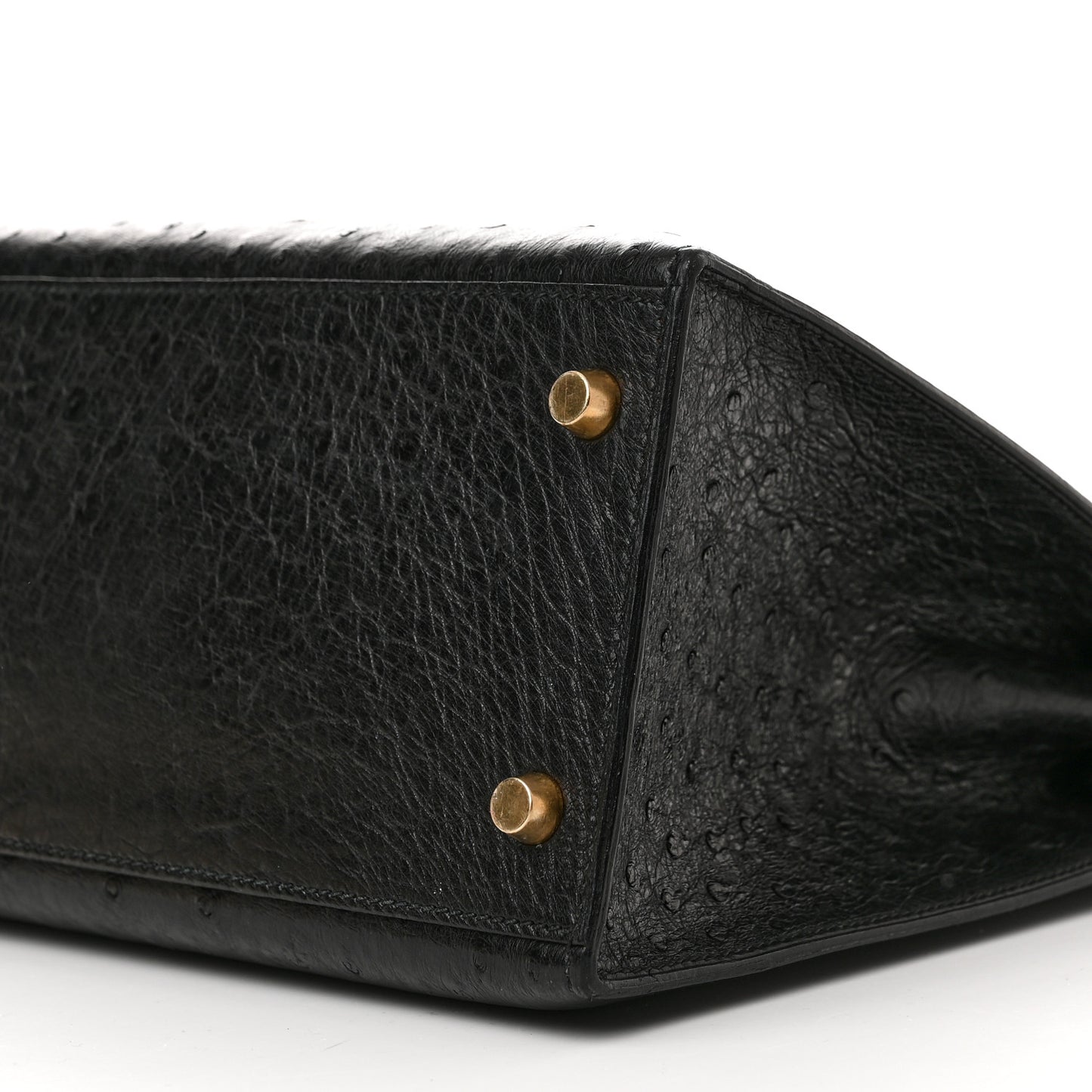 Ostrich Kelly Sellier 28 Black
