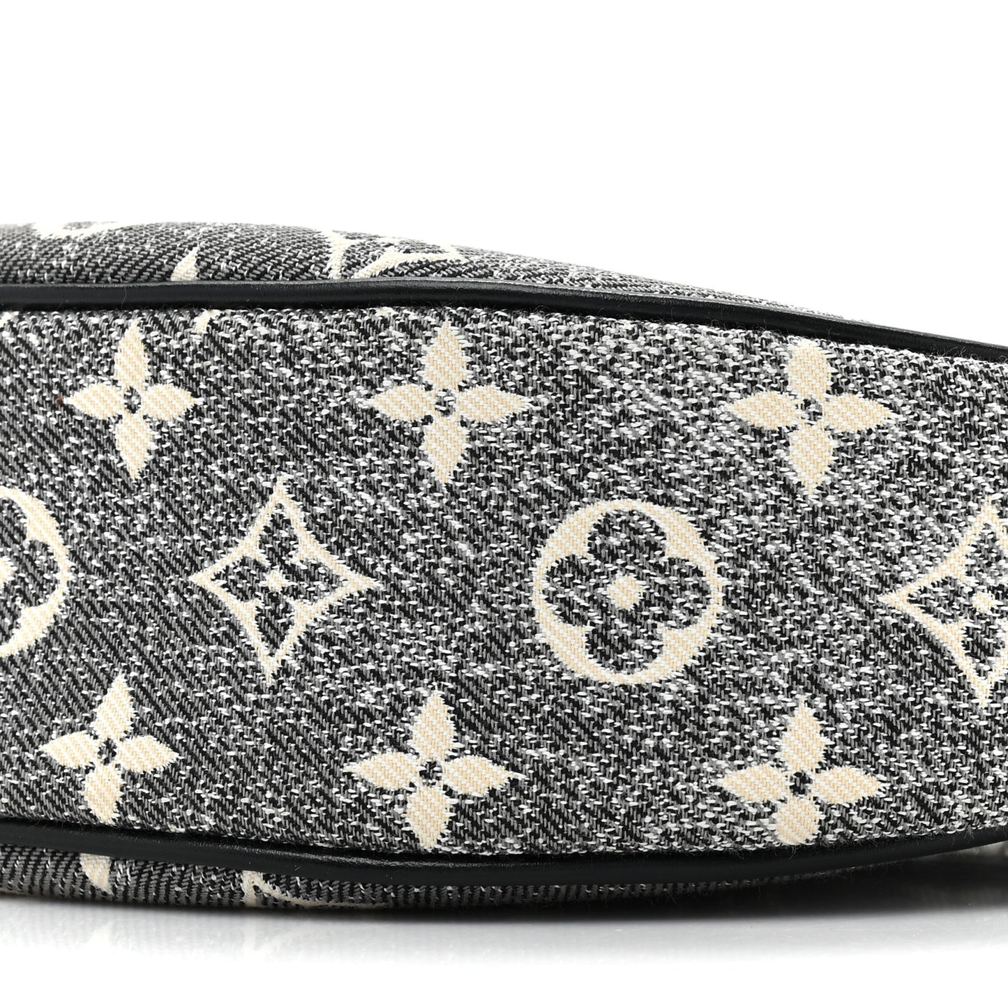 Monogram Jacquard Denim Loop Black