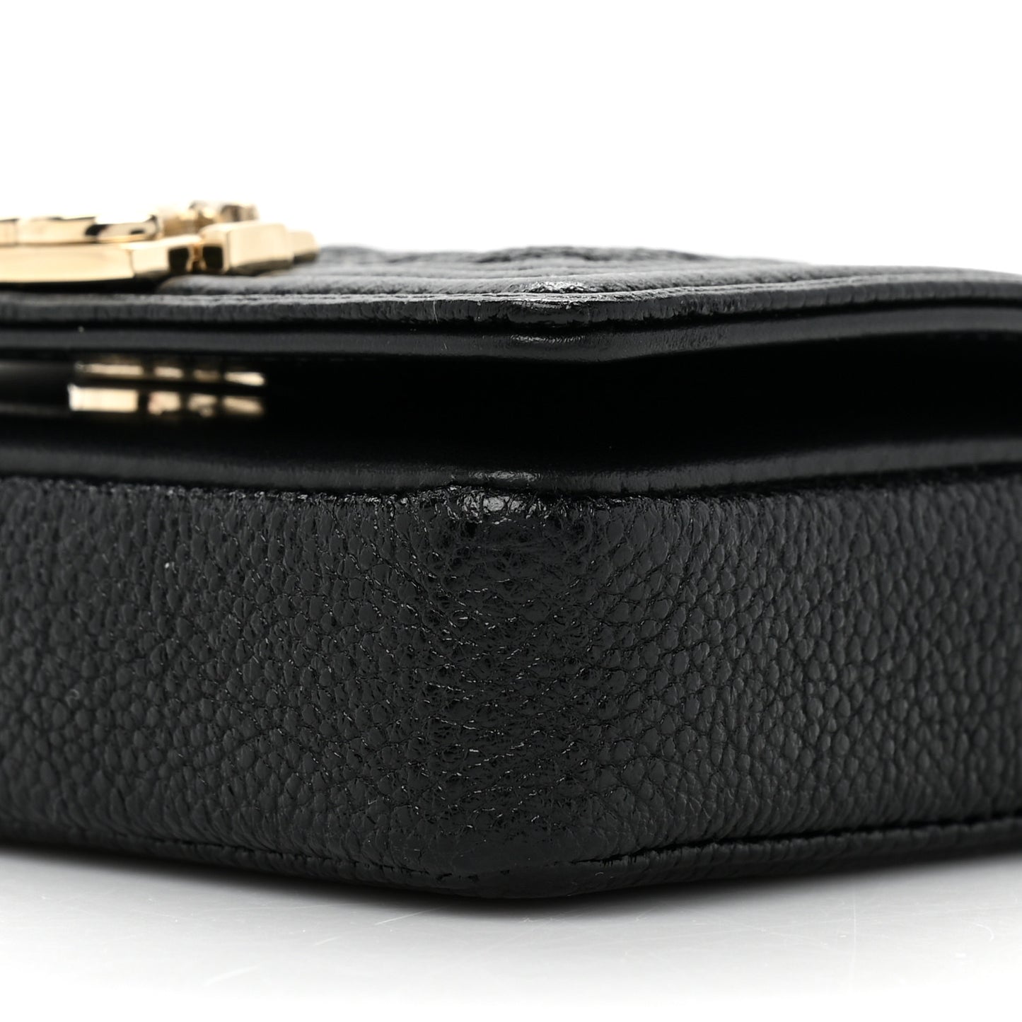 Caviar Chevron Quilted Boy Flap Waist Belt Bag Black