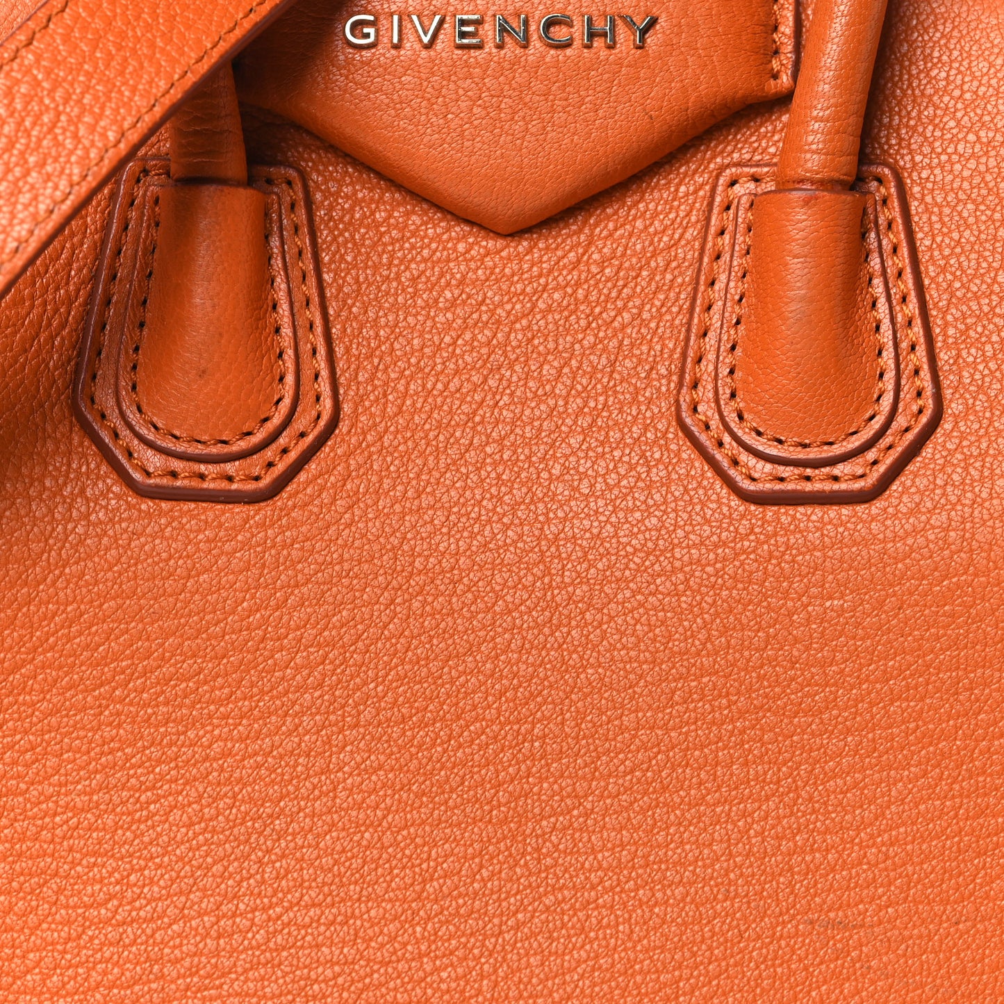 Sugar Goatskin Mini Antigona Rust