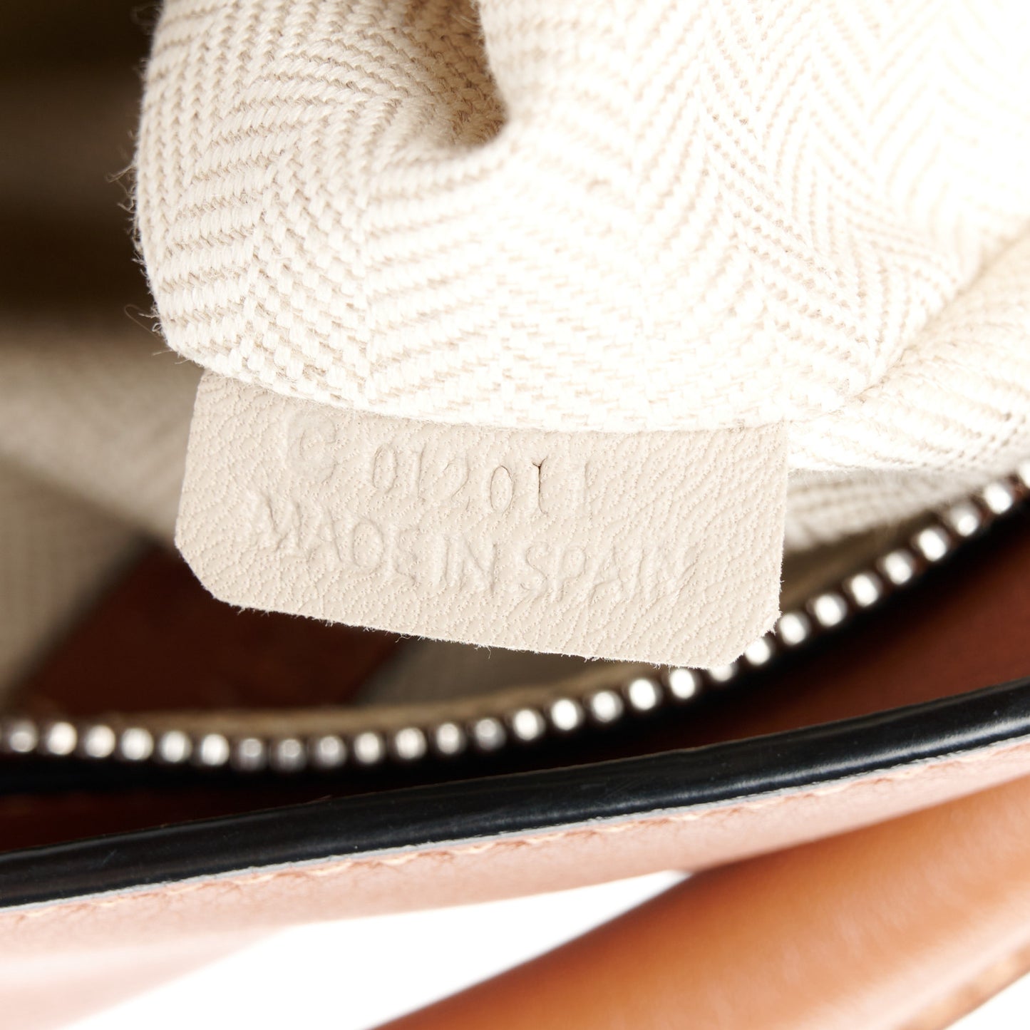 Calfskin Mini Puzzle Bag Tan