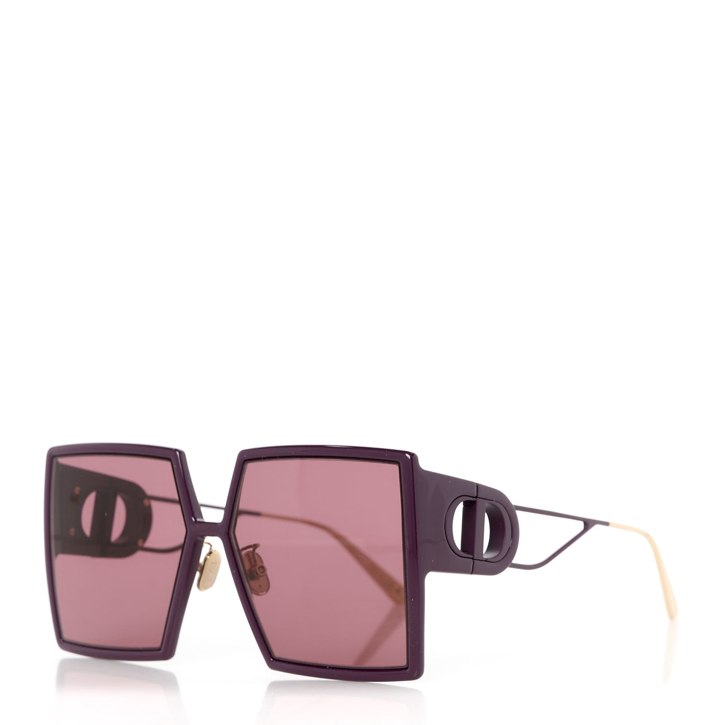Square 30 Montaigne Sunglasses Purple