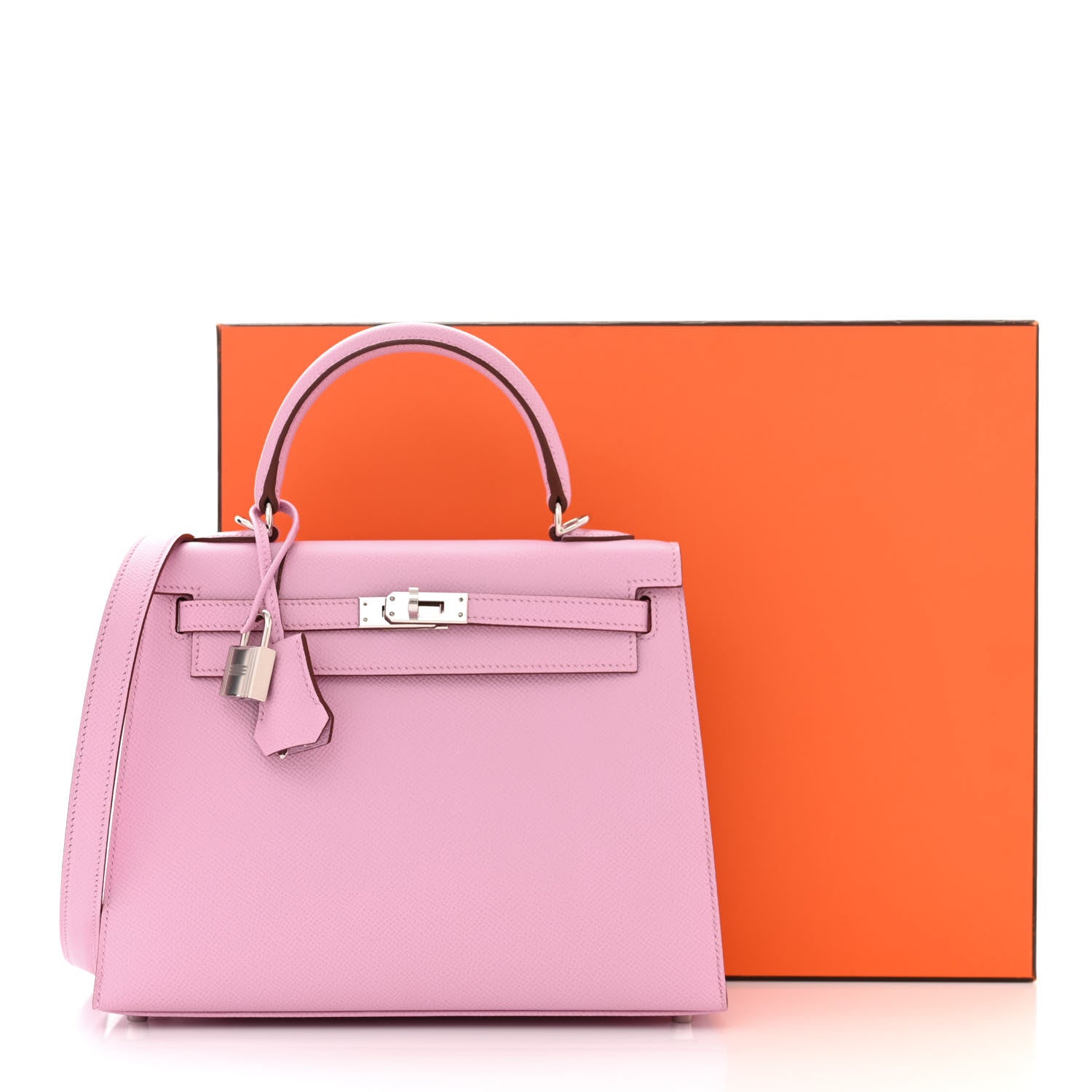 Hermes Epsom Kelly Sellier 25 Mauve Sylvestre 11 of 11