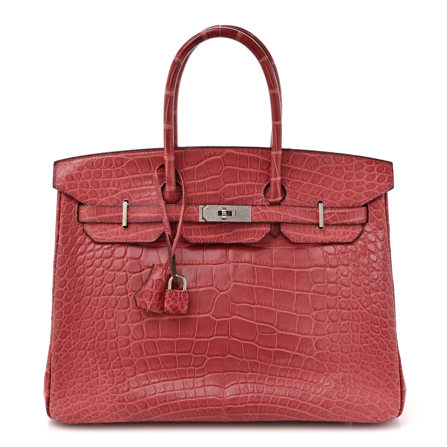 Matte Alligator Birkin 35 Bois De Rose