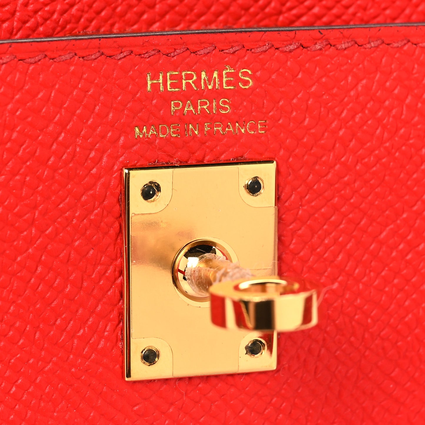 Epsom Kelly Sellier 25 Rouge Casaque