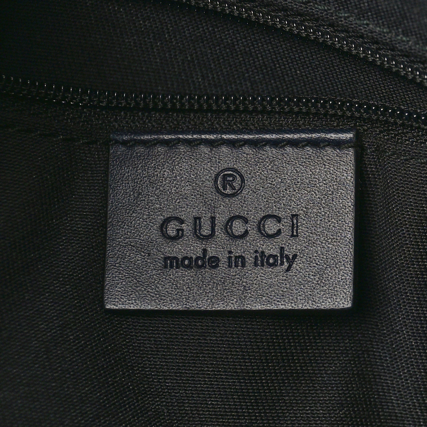 GG Supreme Monogram Web Flat Messenger Bag Navy