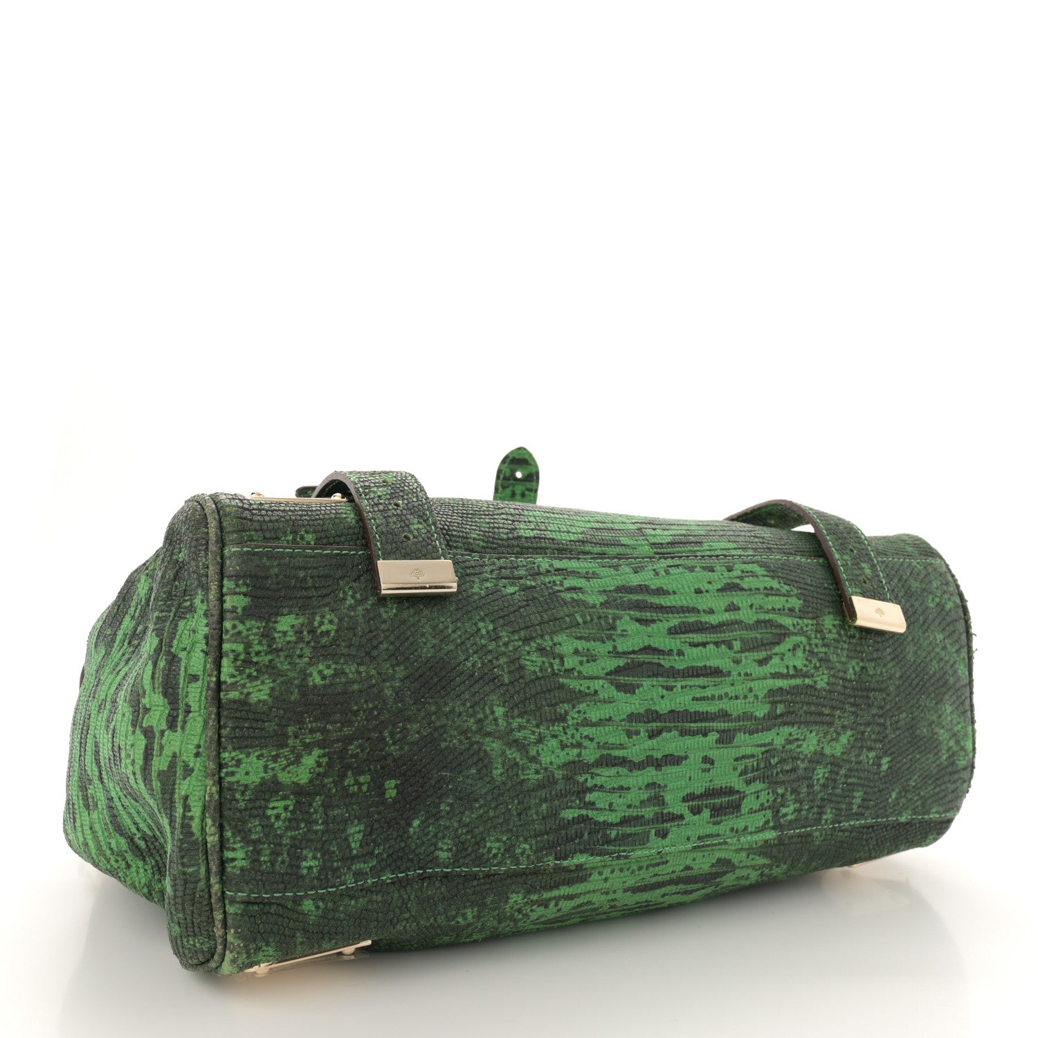 Mulberry Lizard Print Travel Day Grass Green 5 of 14