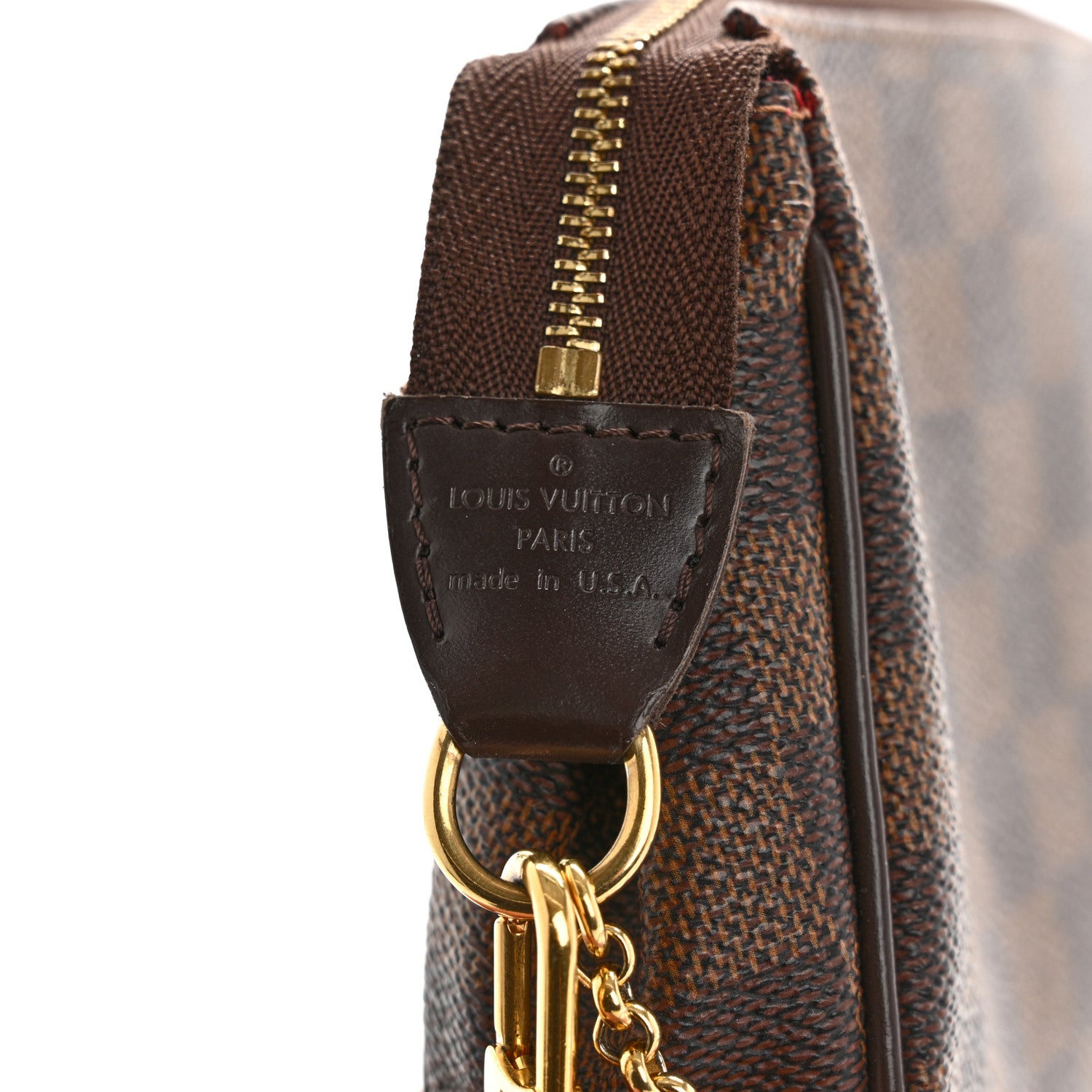 Louis Vuitton Damier Ebene Eva Clutch 6 of 15