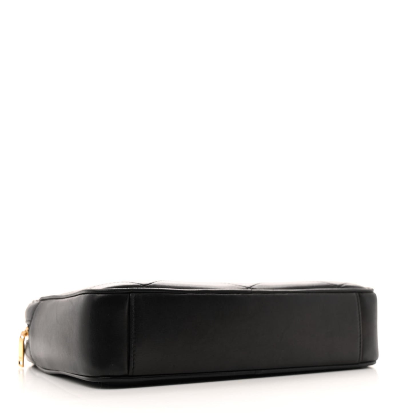 Lambskin Quilted Le Maillon Chain Strap Crossbody Black