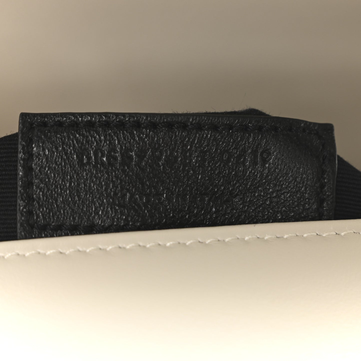 Calfskin Quilted Y Joan Satchel Crema Soft