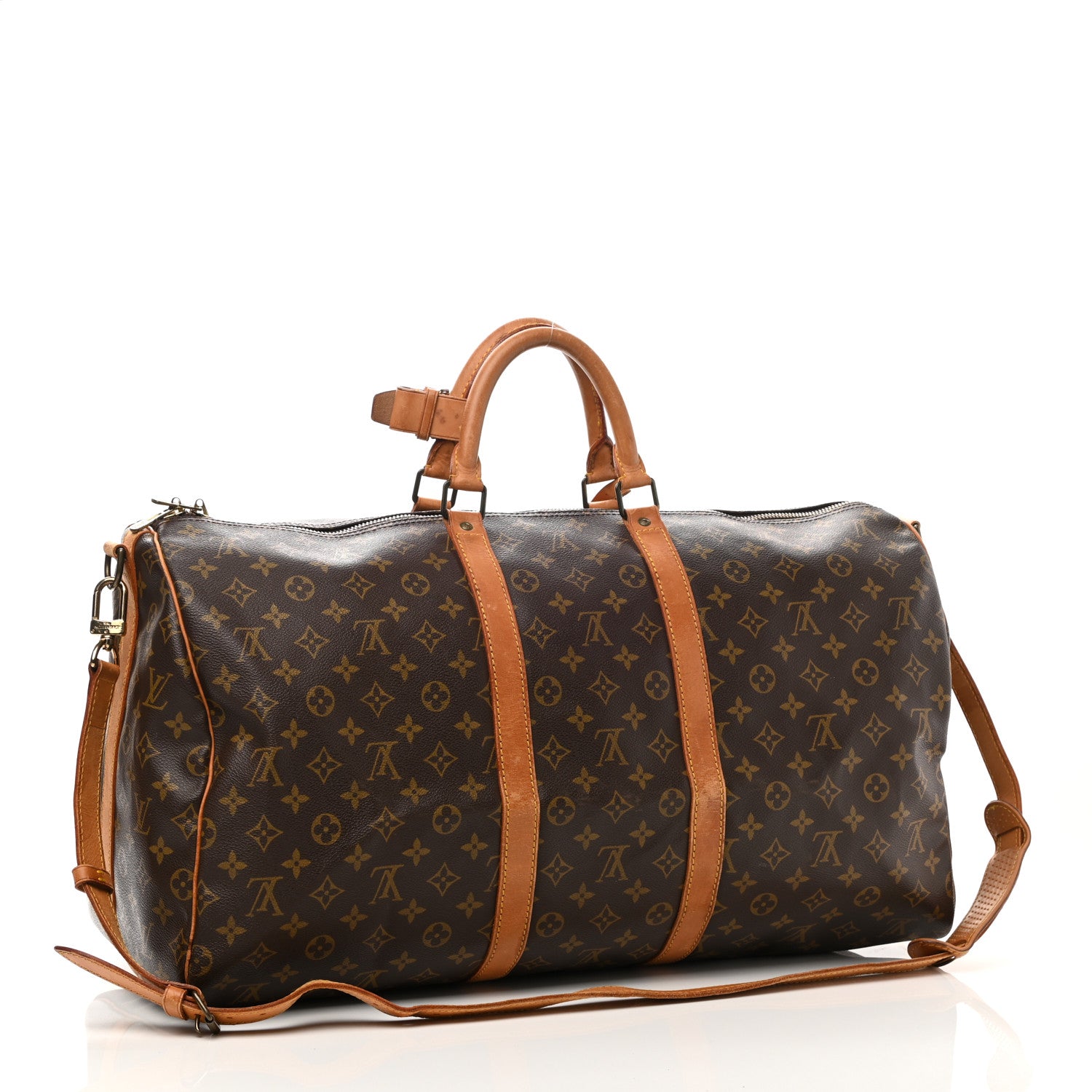 Louis Vuitton Monogram Keepall Bandouliere 55 3 of 19