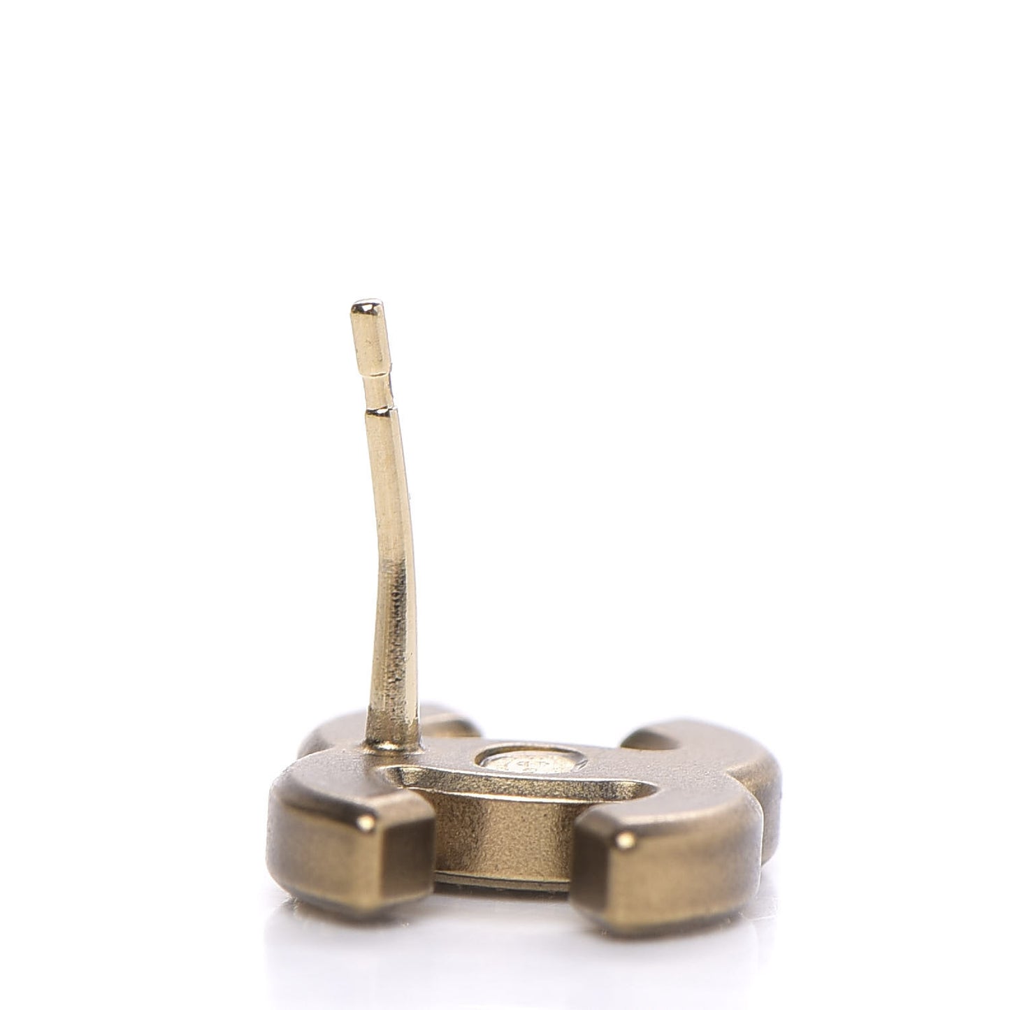 Crystal CC Earrings Gold