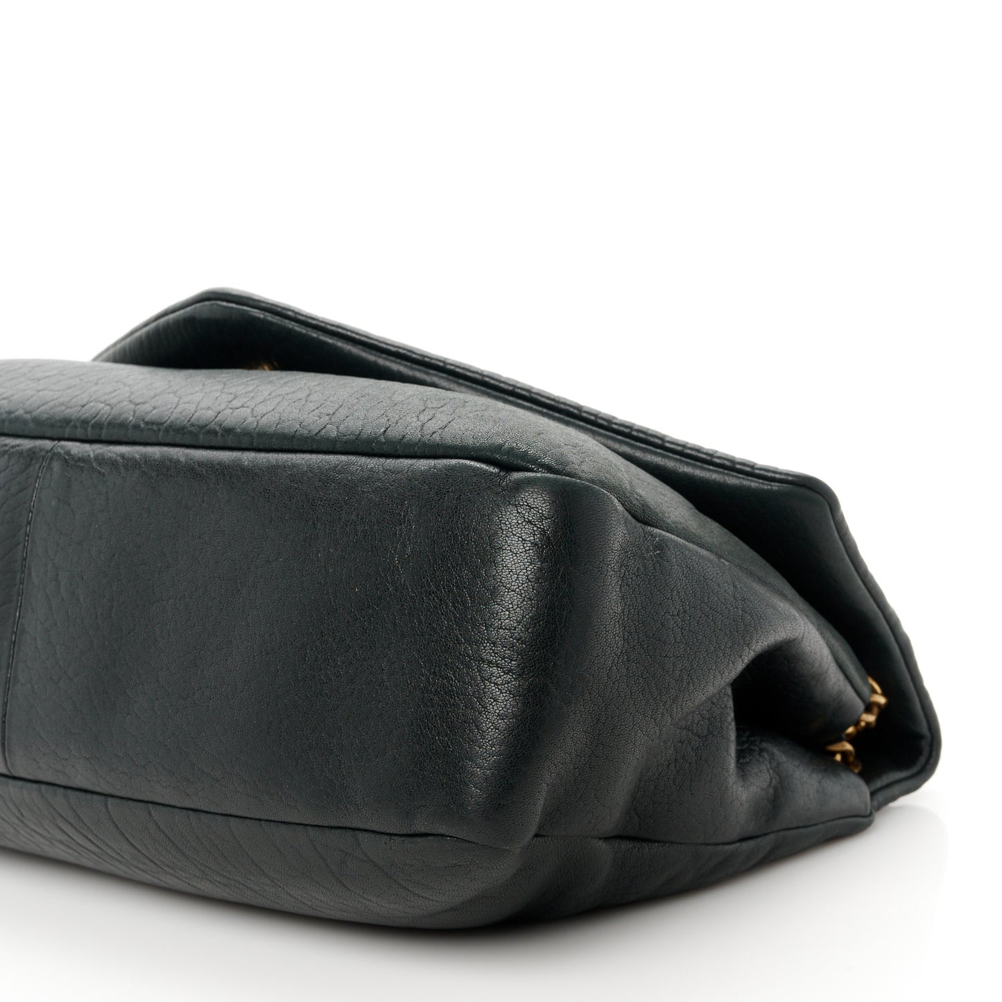 Grained Lambskin Large Calypso Black