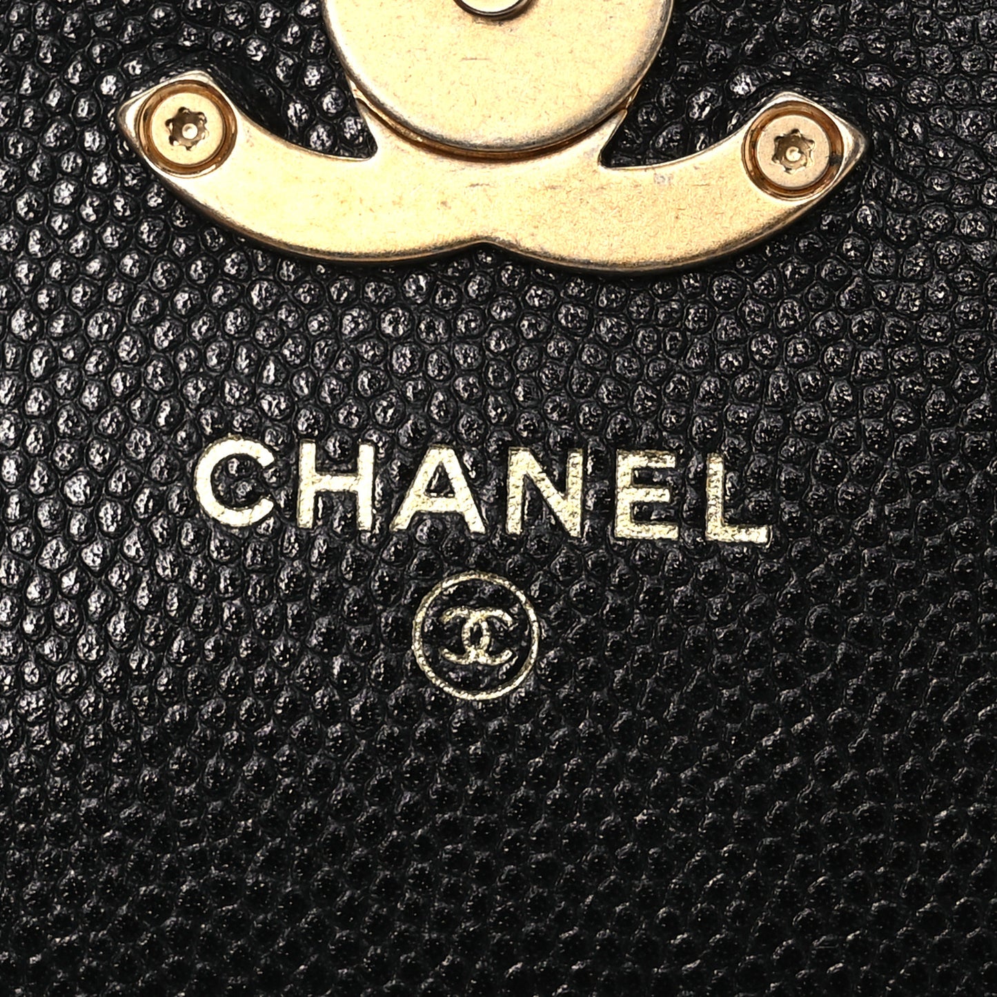 Caviar Quilted Mini Bracelet On Chain Wallet On Chain WOC Black