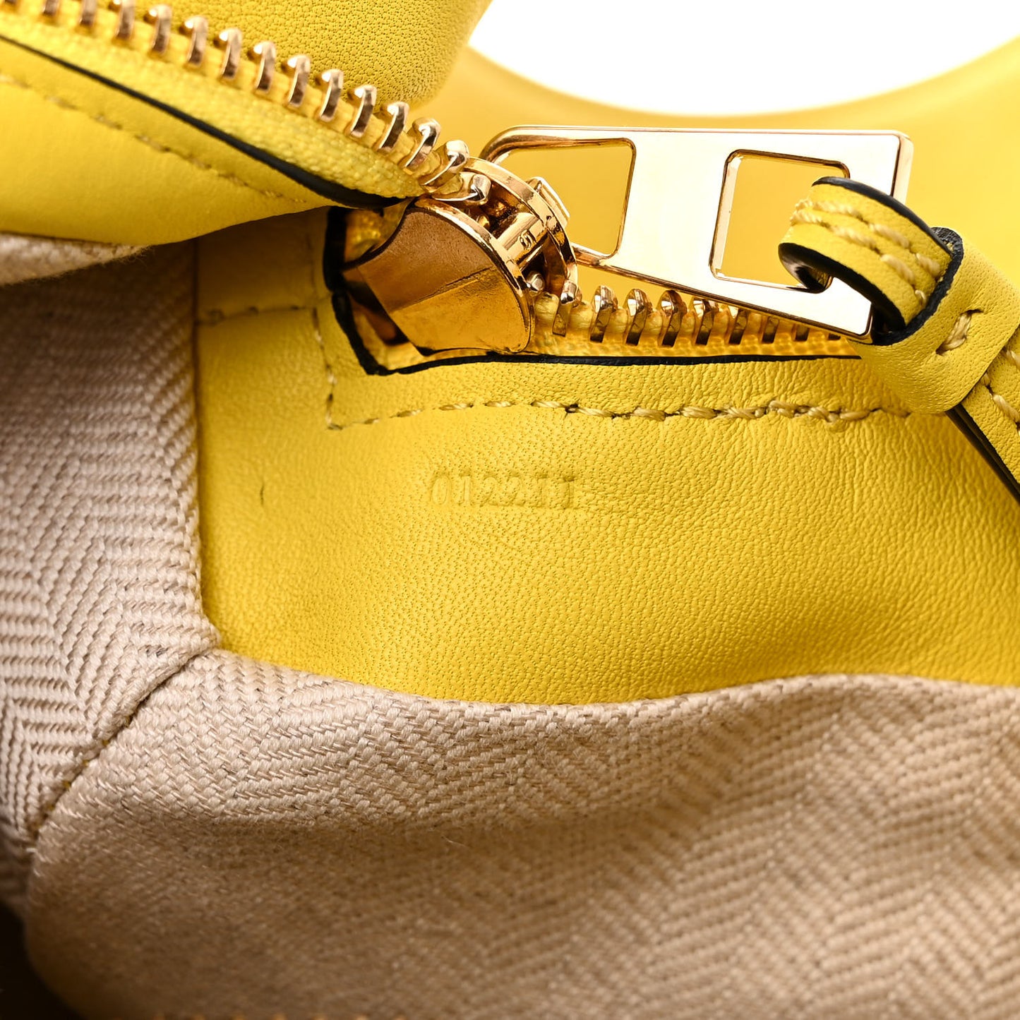Calfskin Puzzle Hobo Lemon