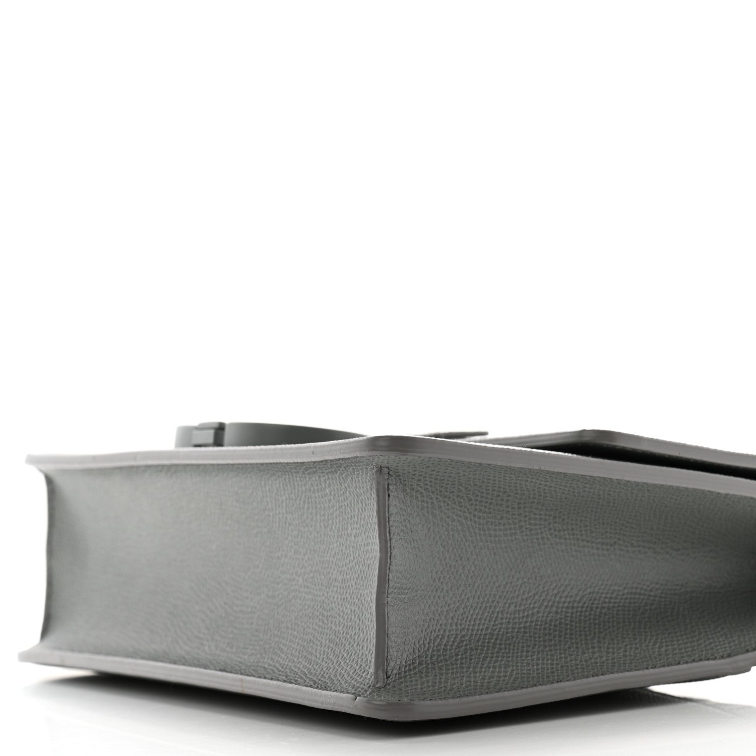 Christian Dior Ultra Matte Grained Calfskin 30 Montaigne Flap Bag Grey 9 of 9