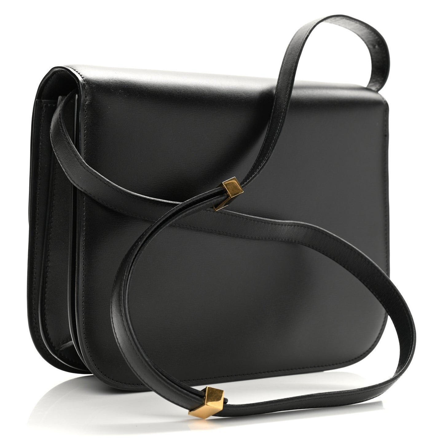 Box Medium Classic Box Flap Bag Black