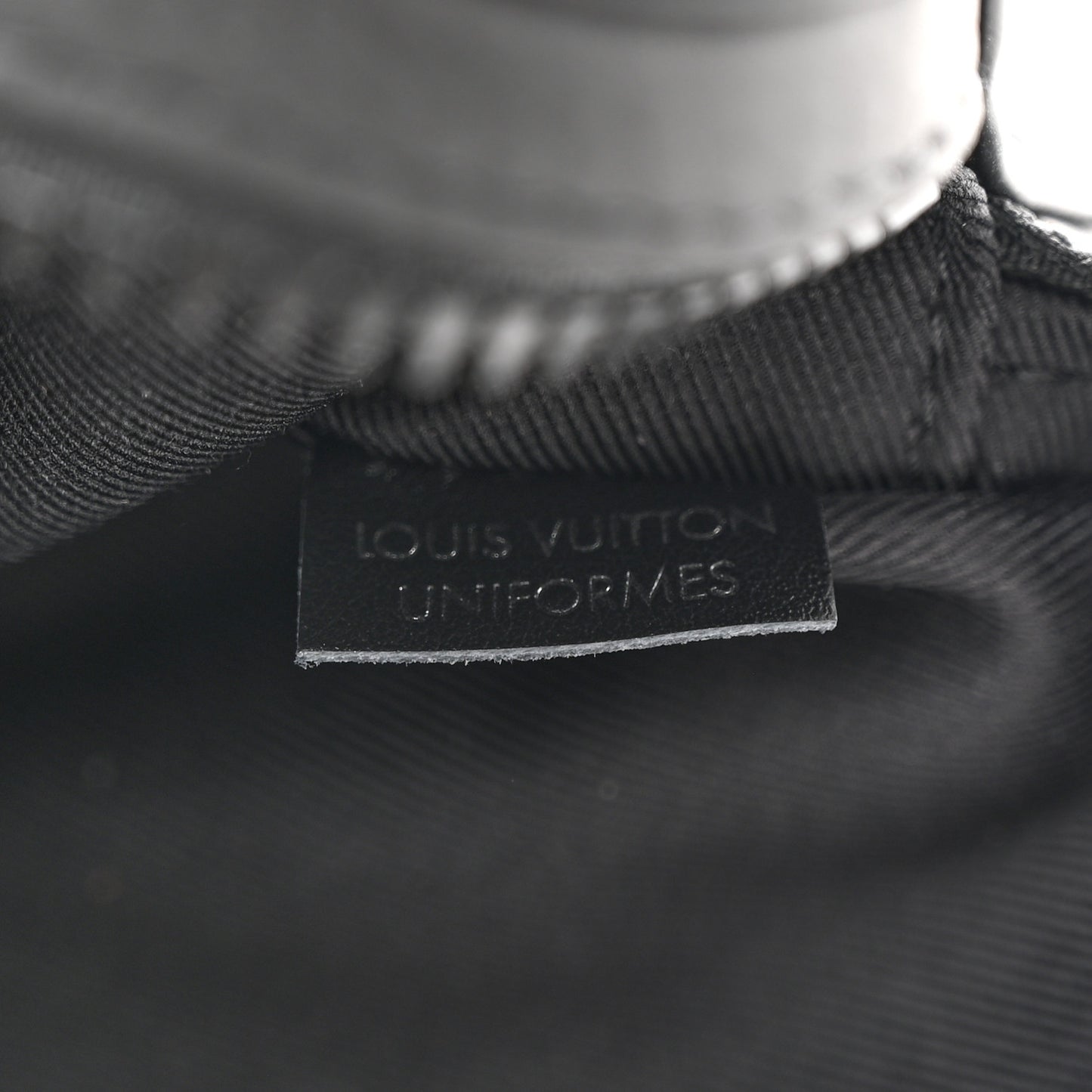 Taurillon Monogram Uniformes Solar Ray Soft Pochette Volga Belt Bag Black