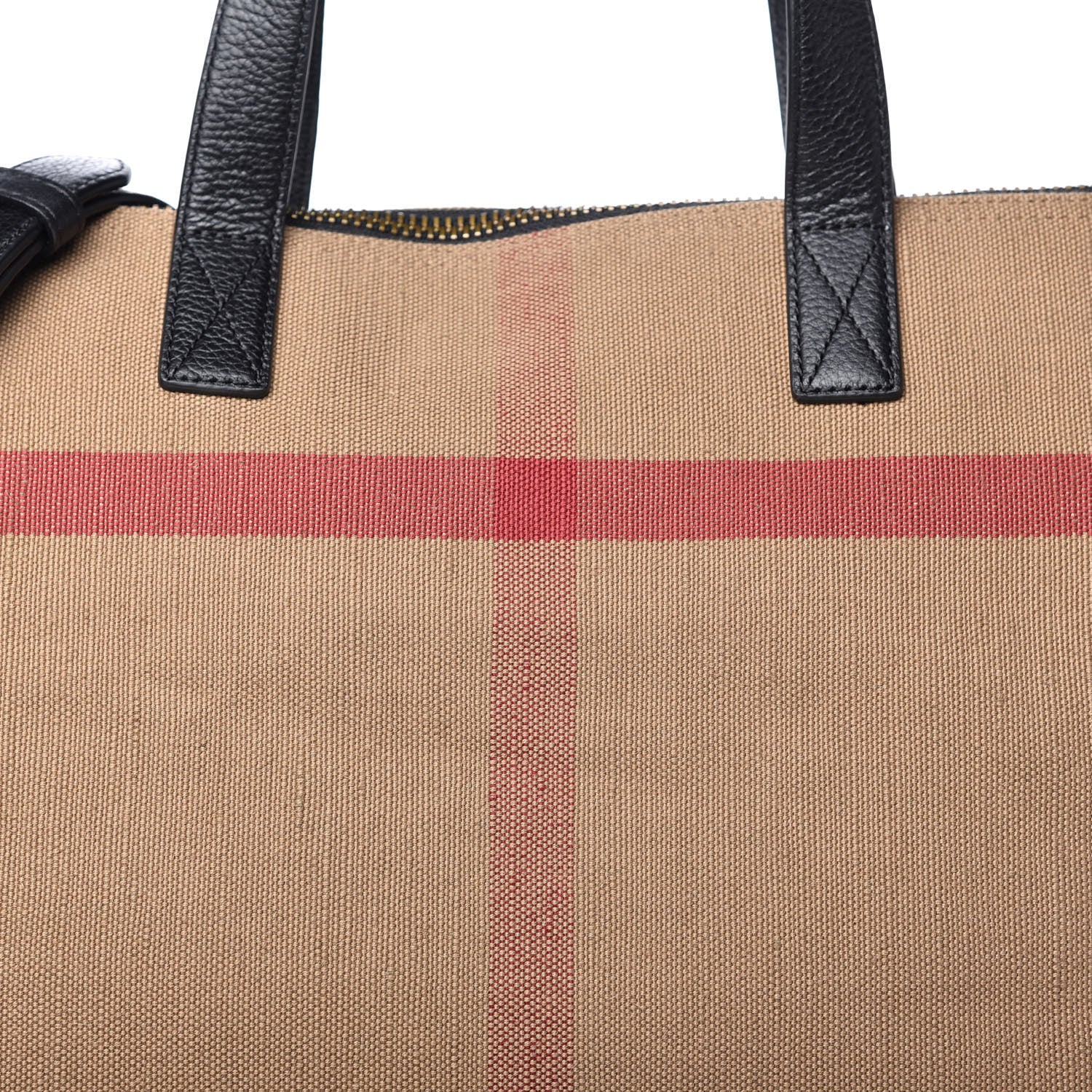 Burberry Canvas Check Armley Folding Messenger Black 9 of 9