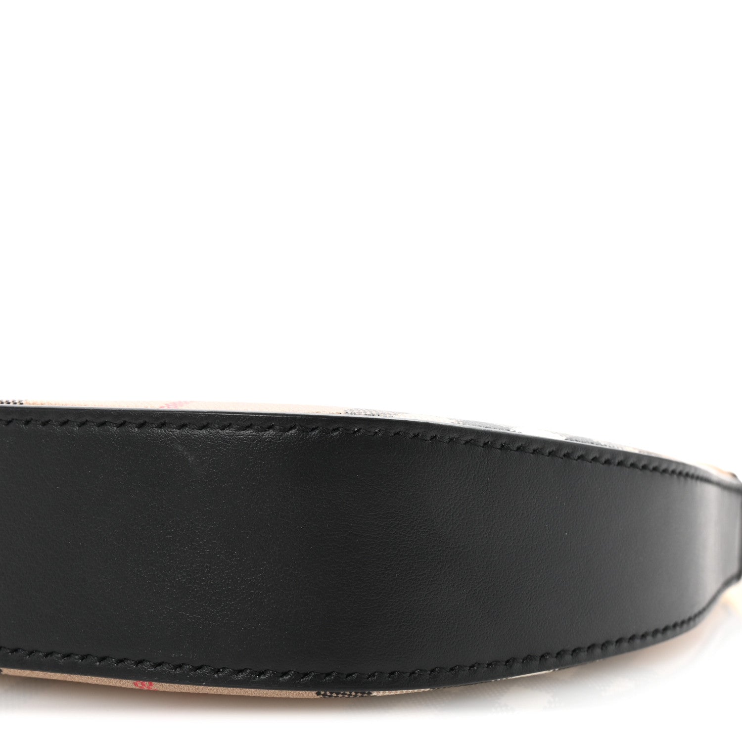 Burberry Vintage Check Calfskin Olympia Slim Pouch Archive Beige 9 of 9