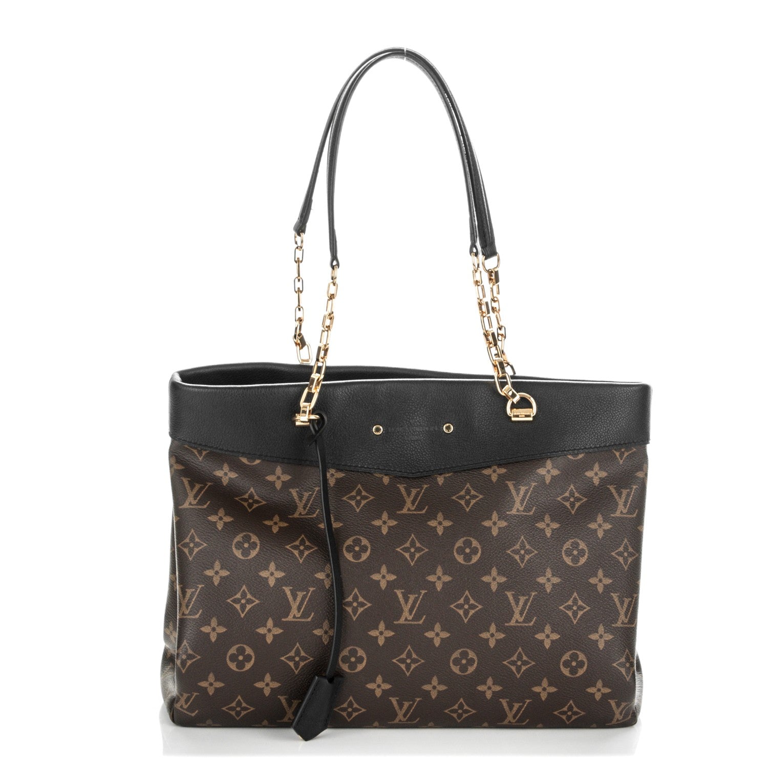 Louis Vuitton Monogram Pallas Shopper Black 1 of 7