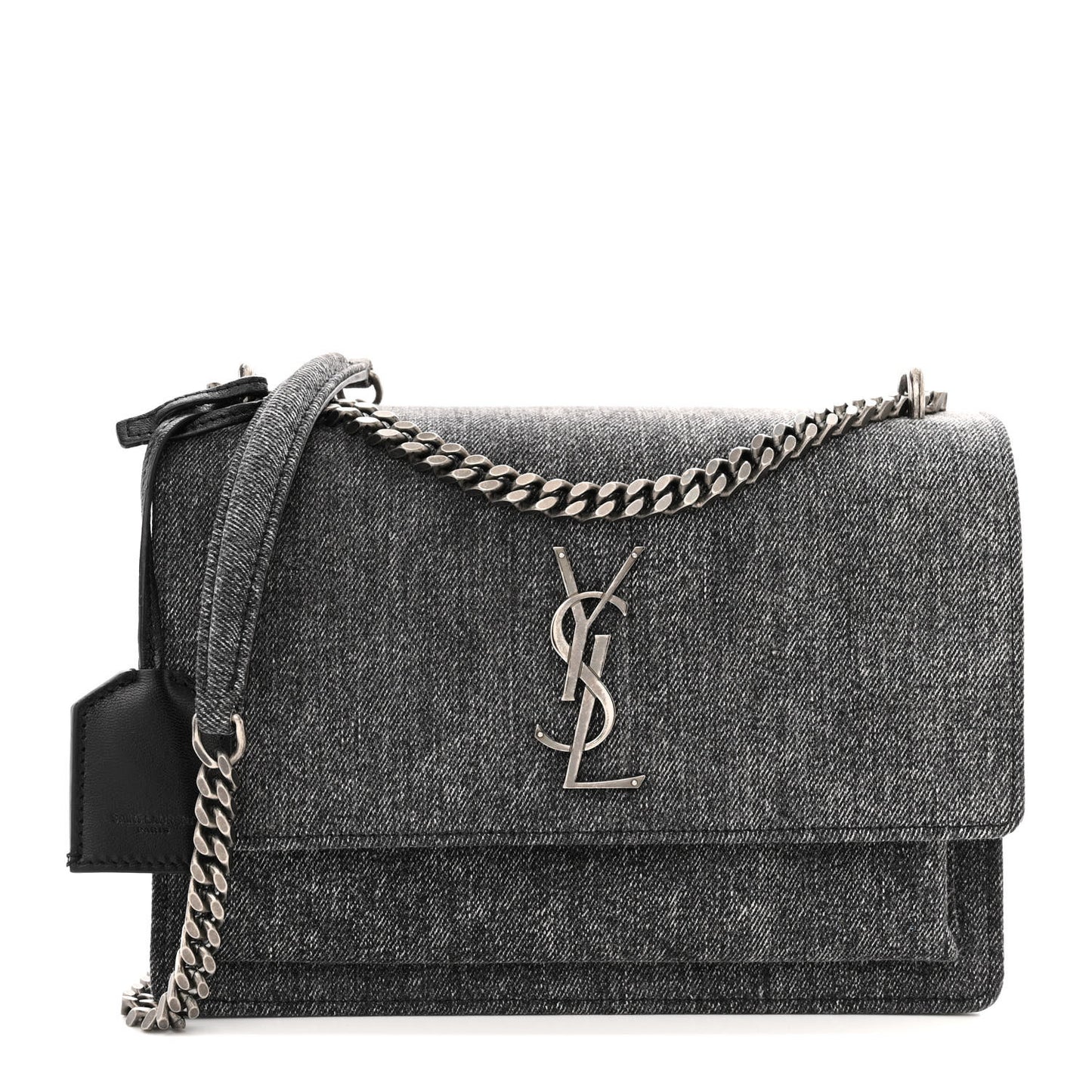 Denim Medium Monogram Sunset Black
