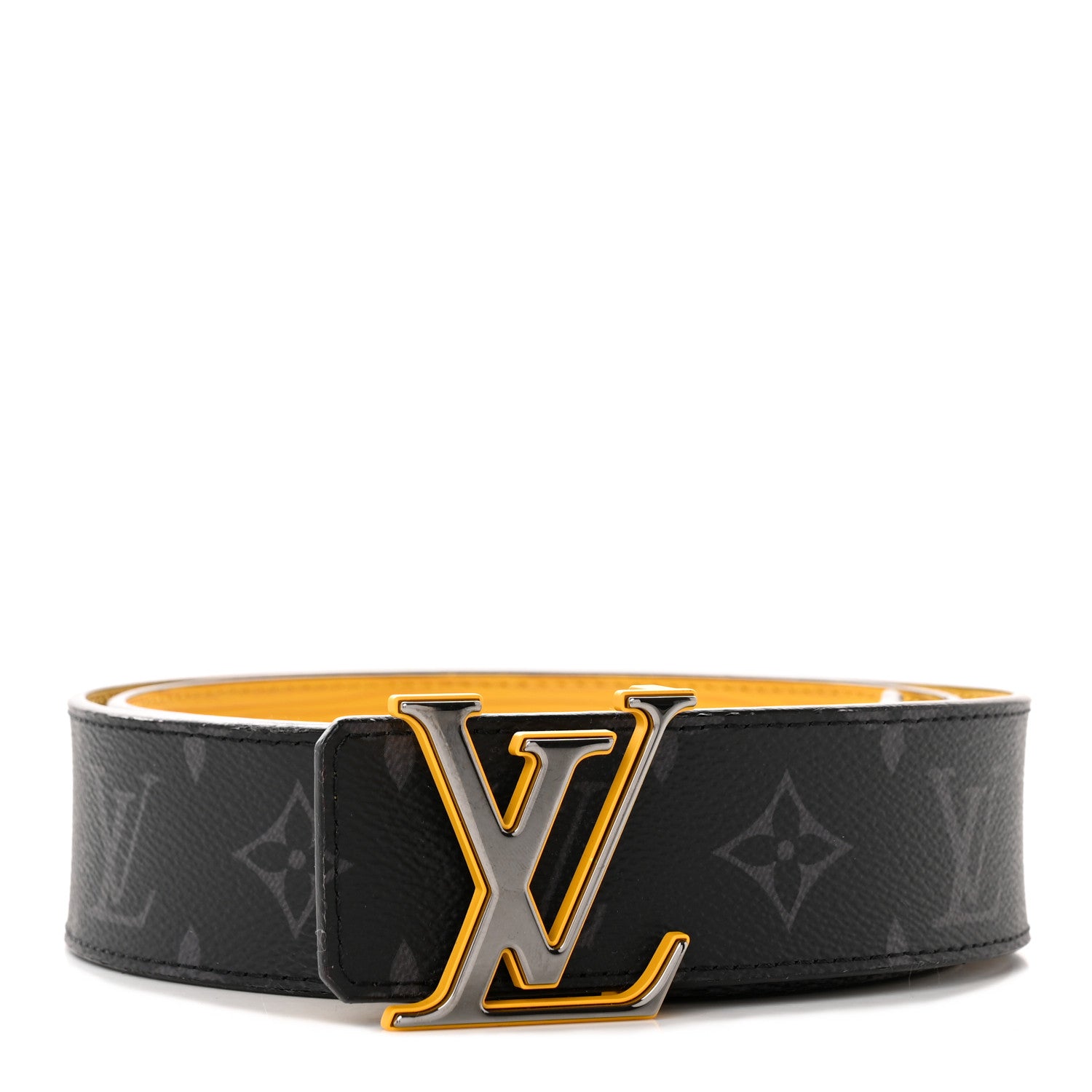Louis Vuitton Monogram Eclipse Epi 40mm LV Initiales Reversible