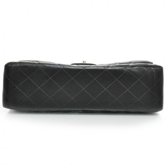 Chanel Lambskin Maxi Single Flap Black SHW 4 of 11