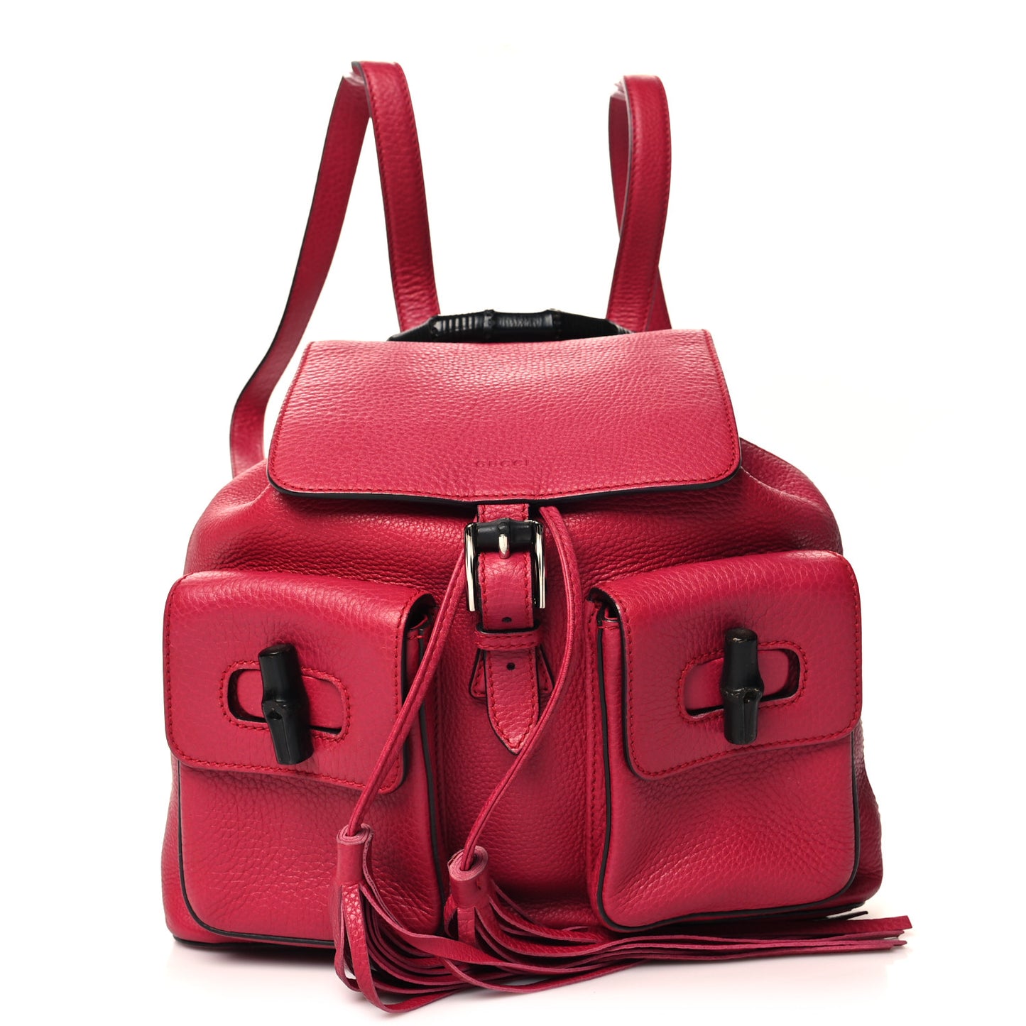 Cellarius Calfskin Medium Bamboo Backpack Petunia