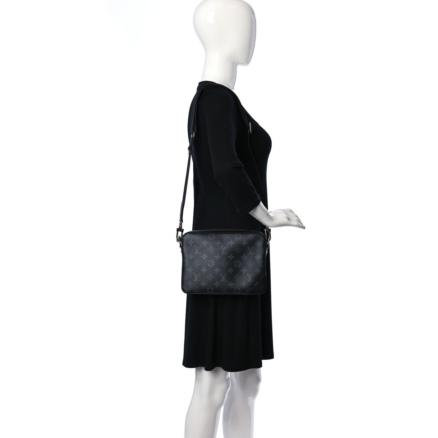 Louis Vuitton Reverse Monogram Eclipse Trio Messenger 2 of 12
