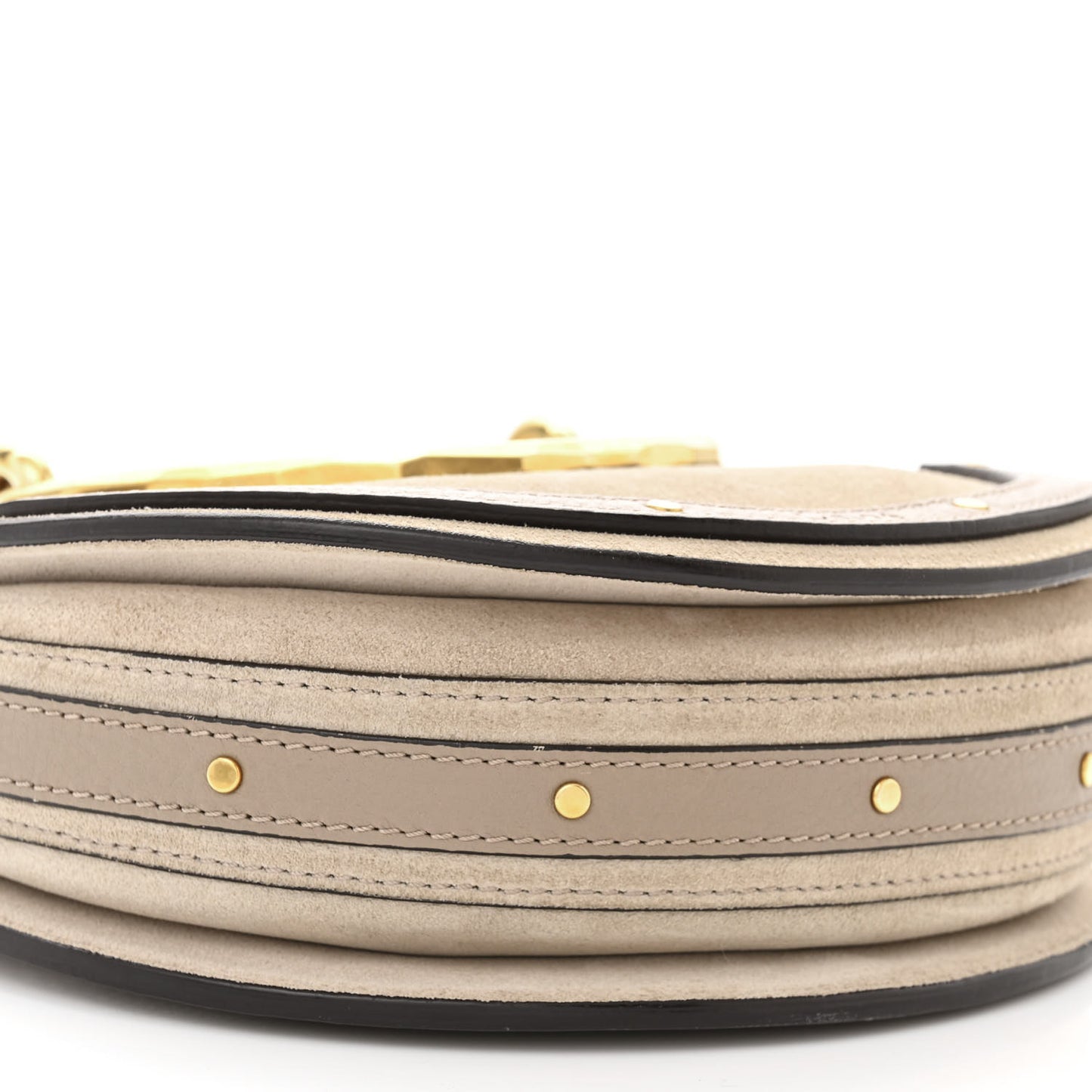 Calfskin Suede Small Pixie Bag Motty Grey
