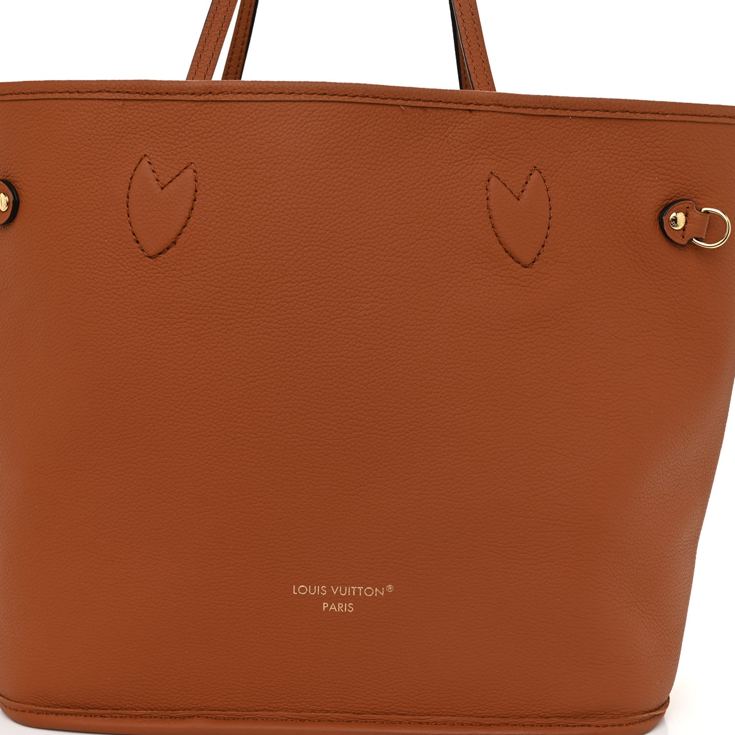 Monogram Calfskin Neo Neverfull Inside Out MM Tan