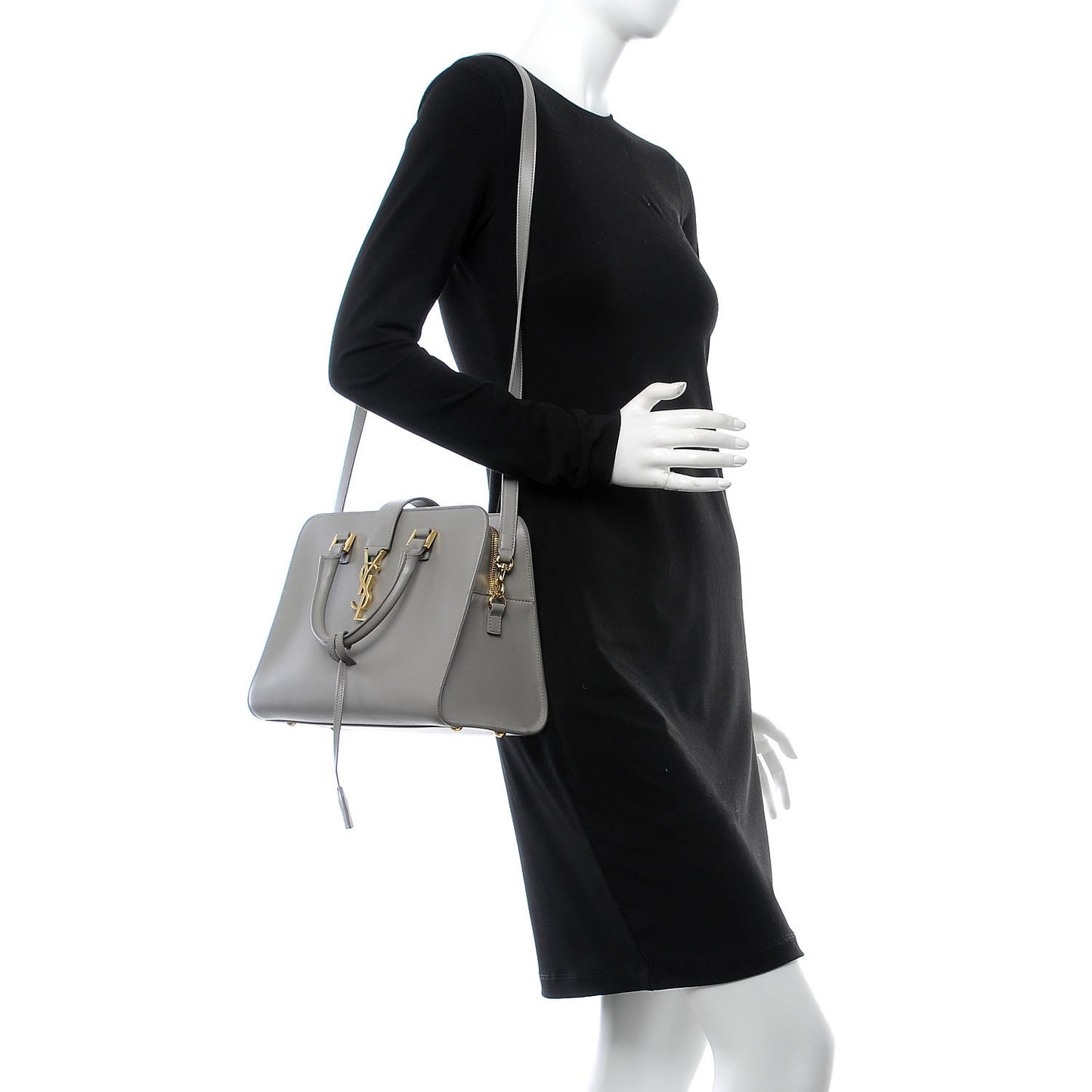 Calfskin Small Monogram Cabas Fog