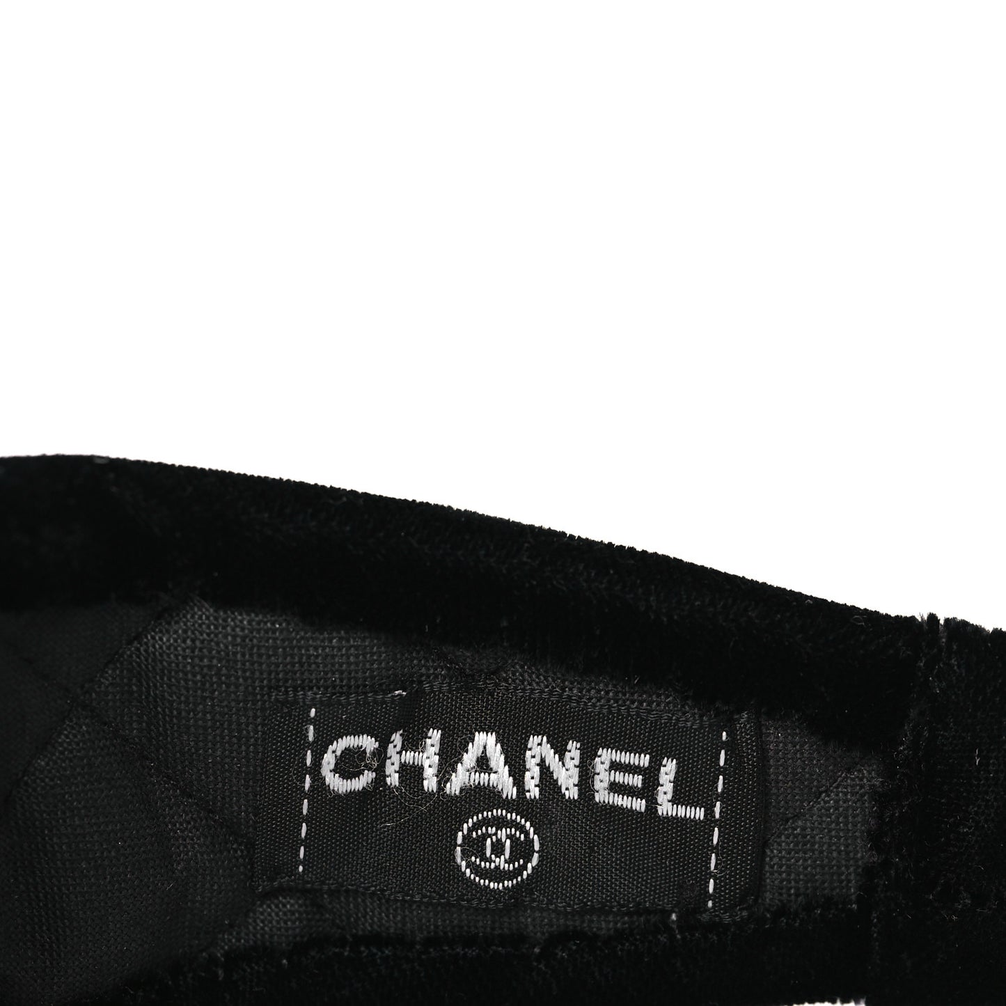 Velvet CC Headband Black