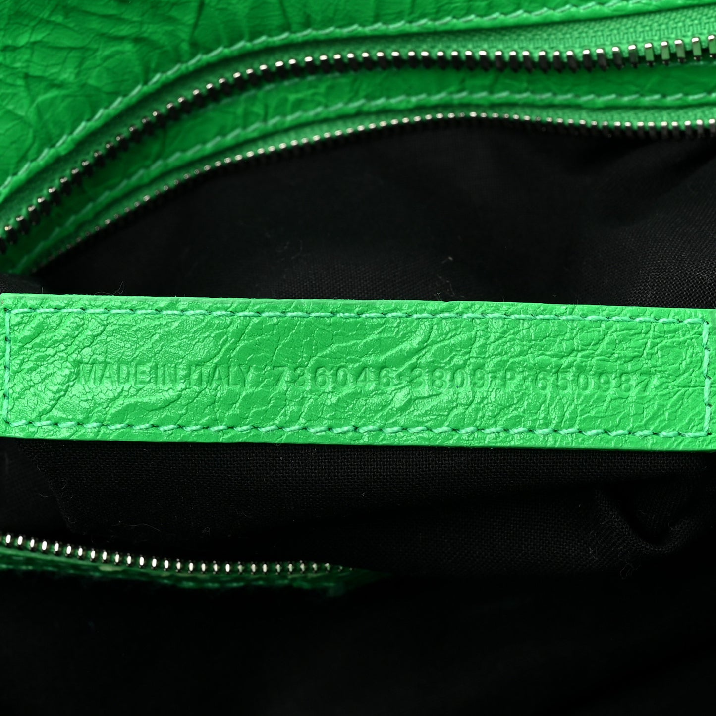 Agneau Arena Small Neo Cagole City Handbag Vivid Green