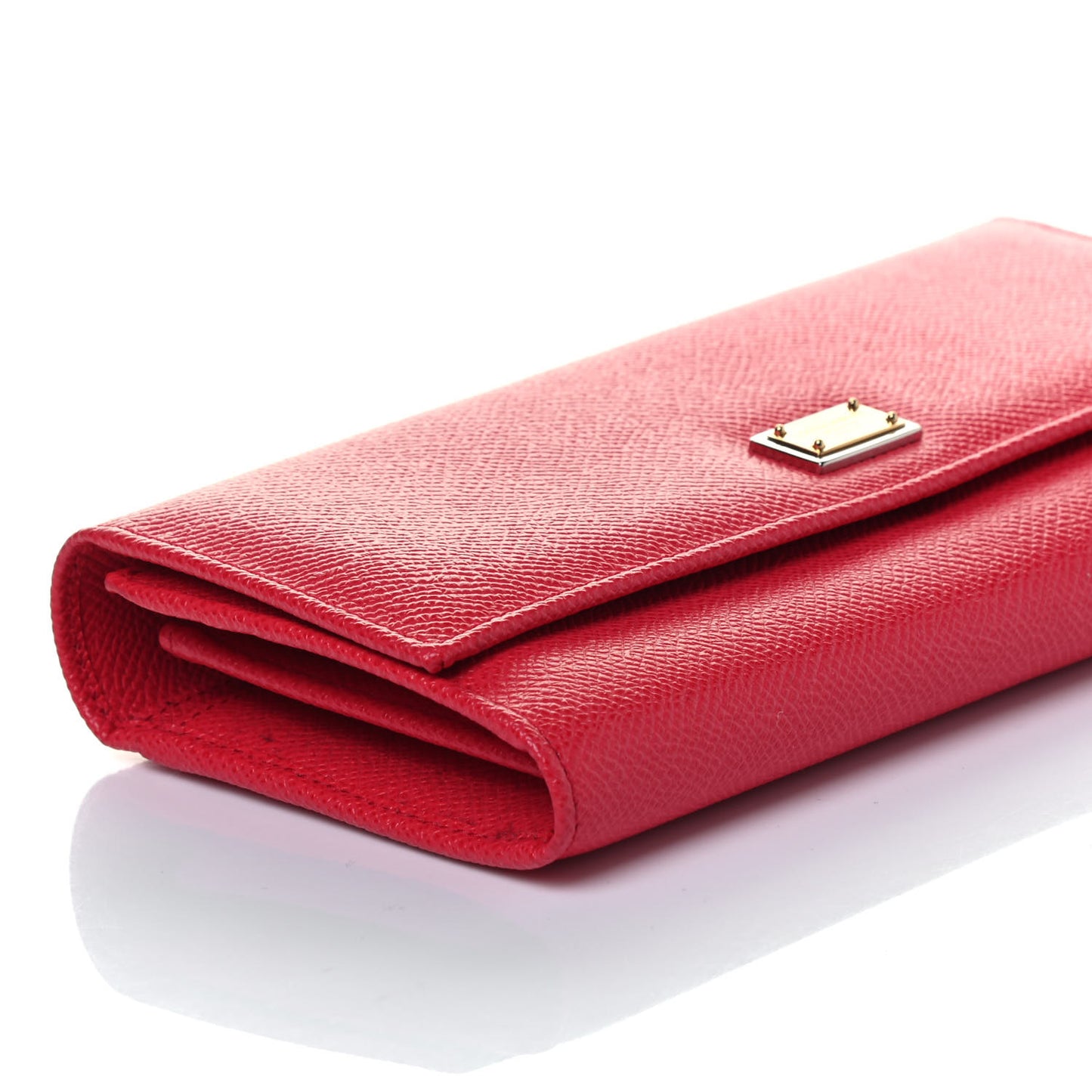 Dauphine Continental Flap Wallet Red