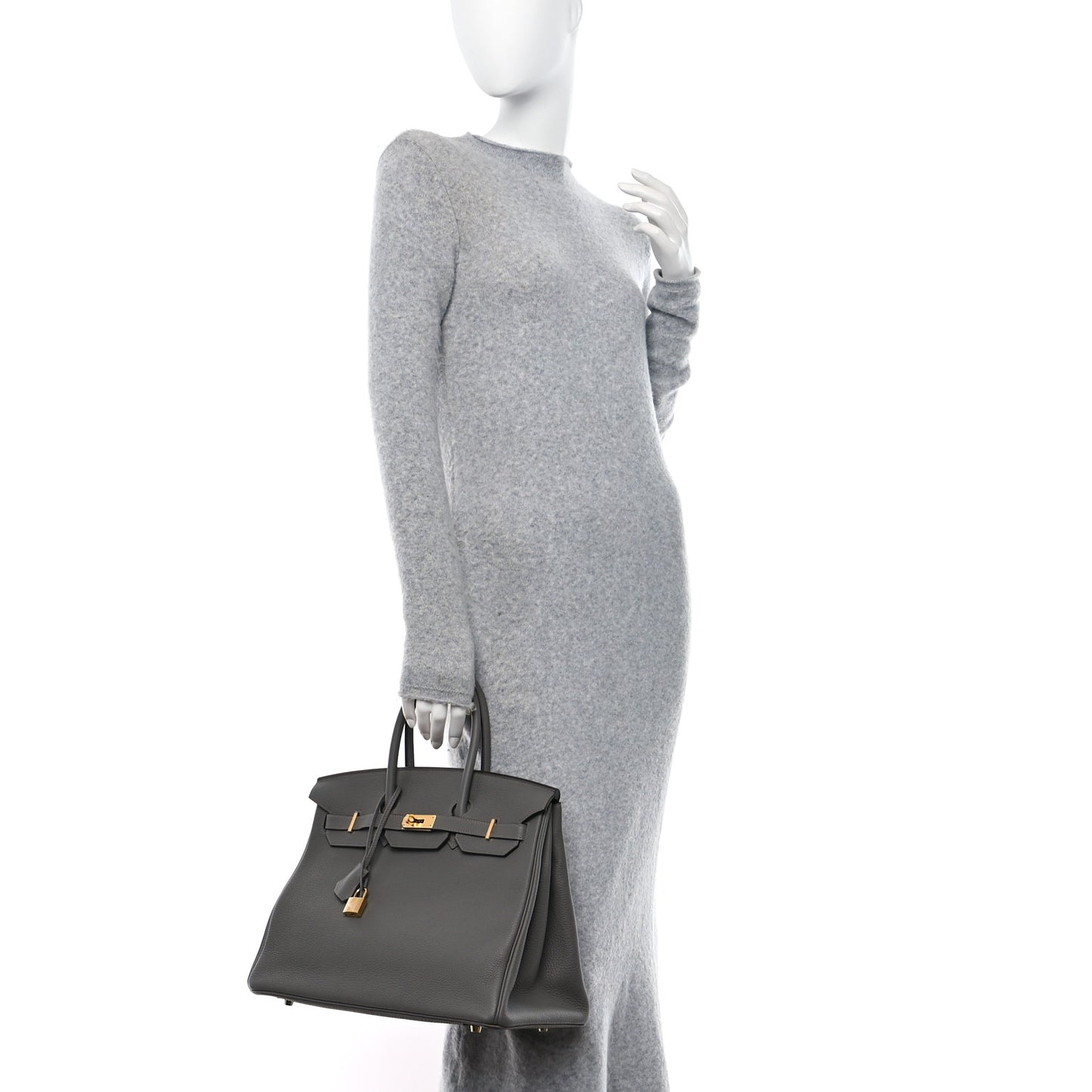 Togo BIRKIN 35 Gris Meyer