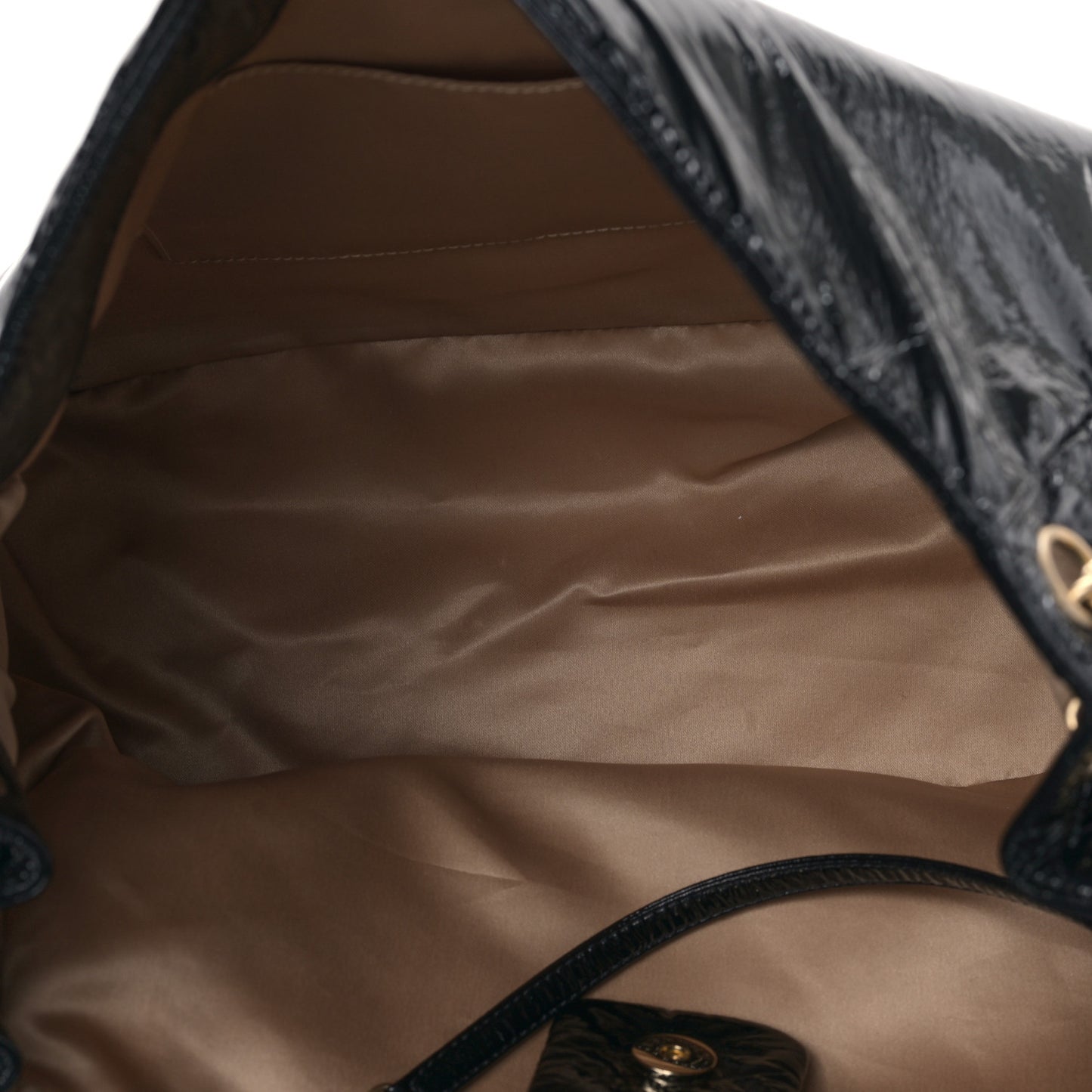 Vinyl XL Rock and Chain Flap Black