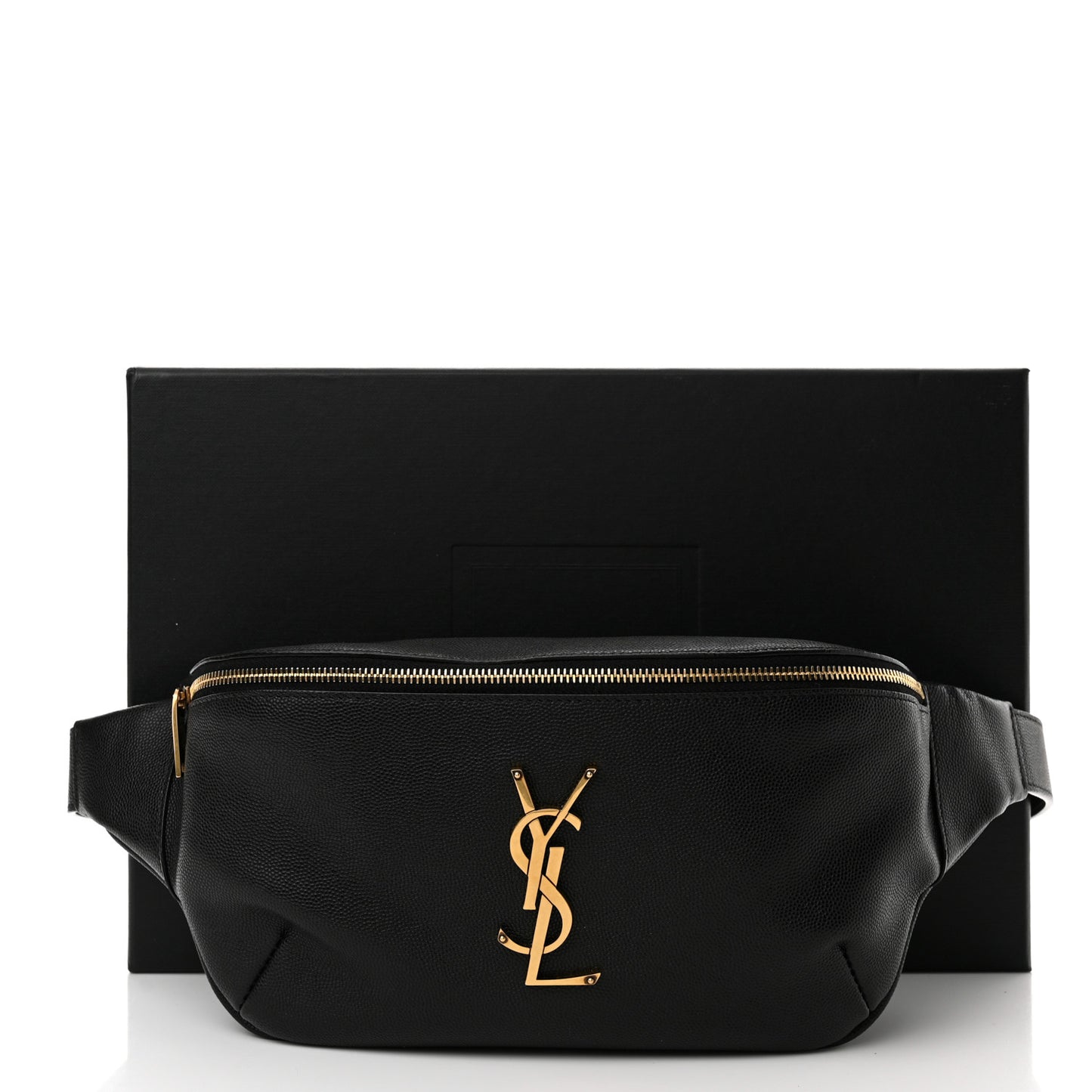 Grain De Poudre Monogram Belt Bag Black