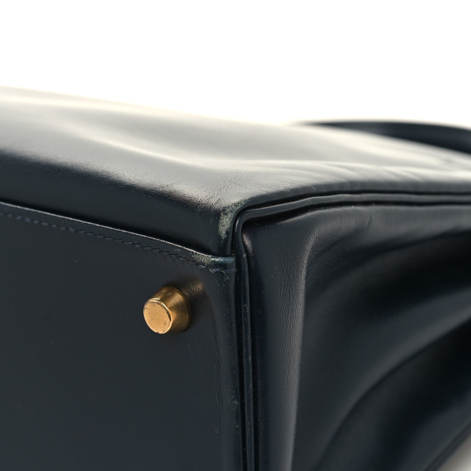 Hermes Box Kelly Retourne 32 Indigo 12 of 15