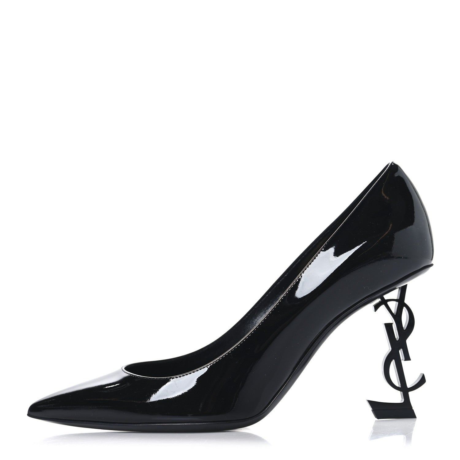 Saint Laurent Patent Opyum 85 Pumps 37 Black 1782766 – FASHIONPHILE